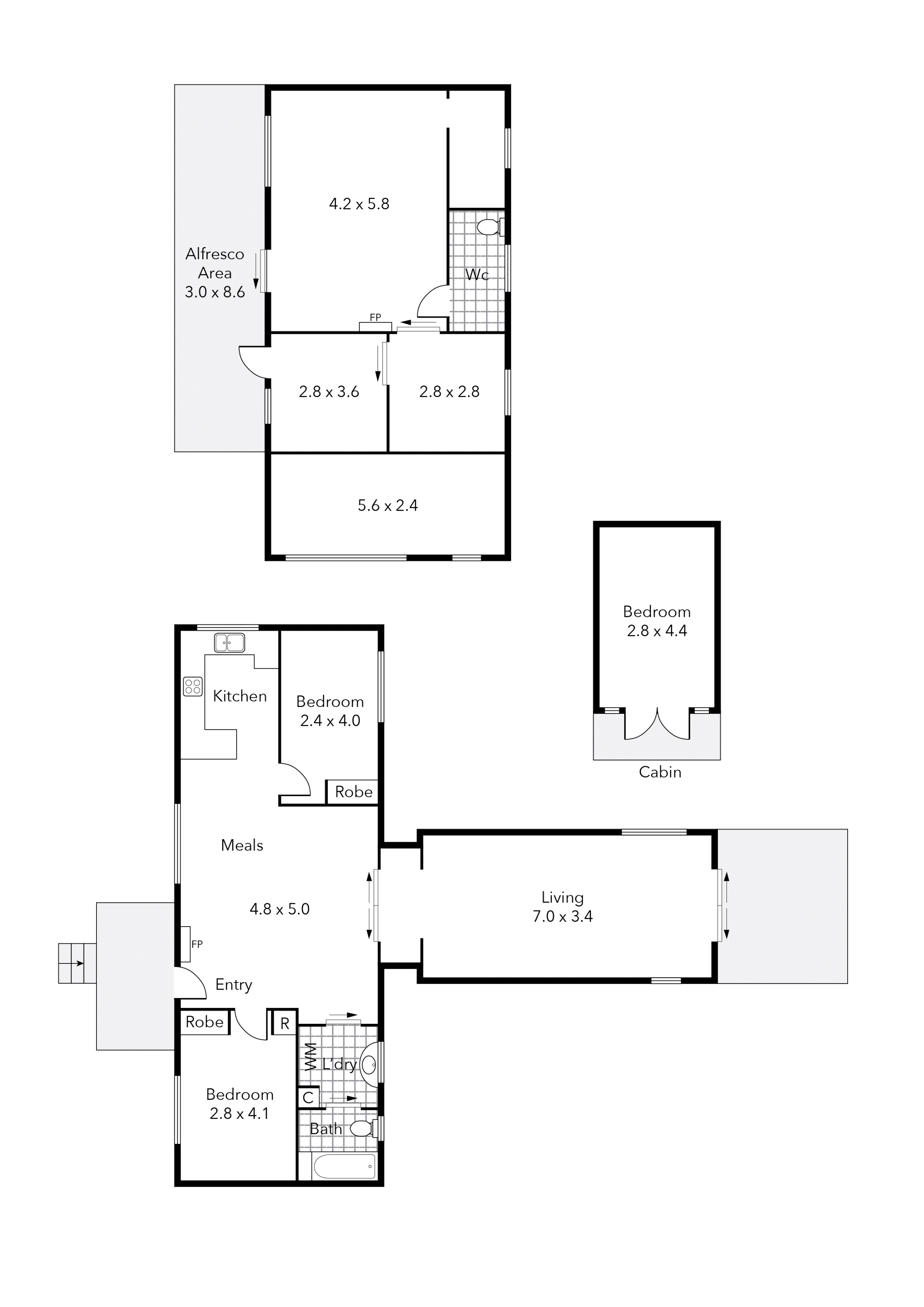 129 Melaleuca Road, Enfield VIC 3352 - Floorplan
