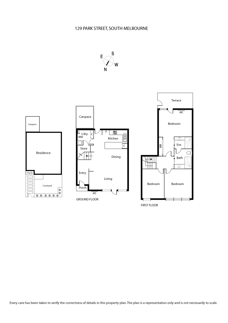 129 Park Street, SOUTH MELBOURNE VIC 3205 - Floorplan