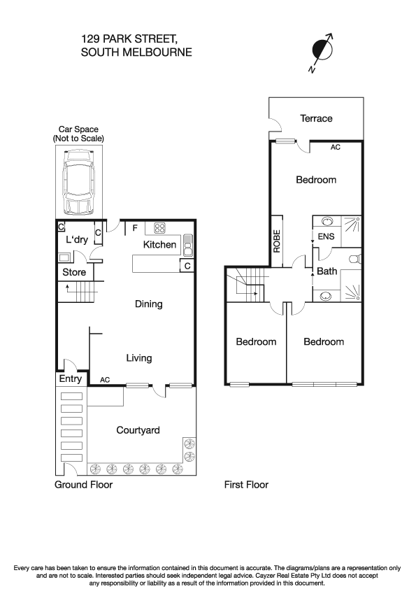 129 Park Street, SOUTH MELBOURNE VIC 3205 - Floorplan