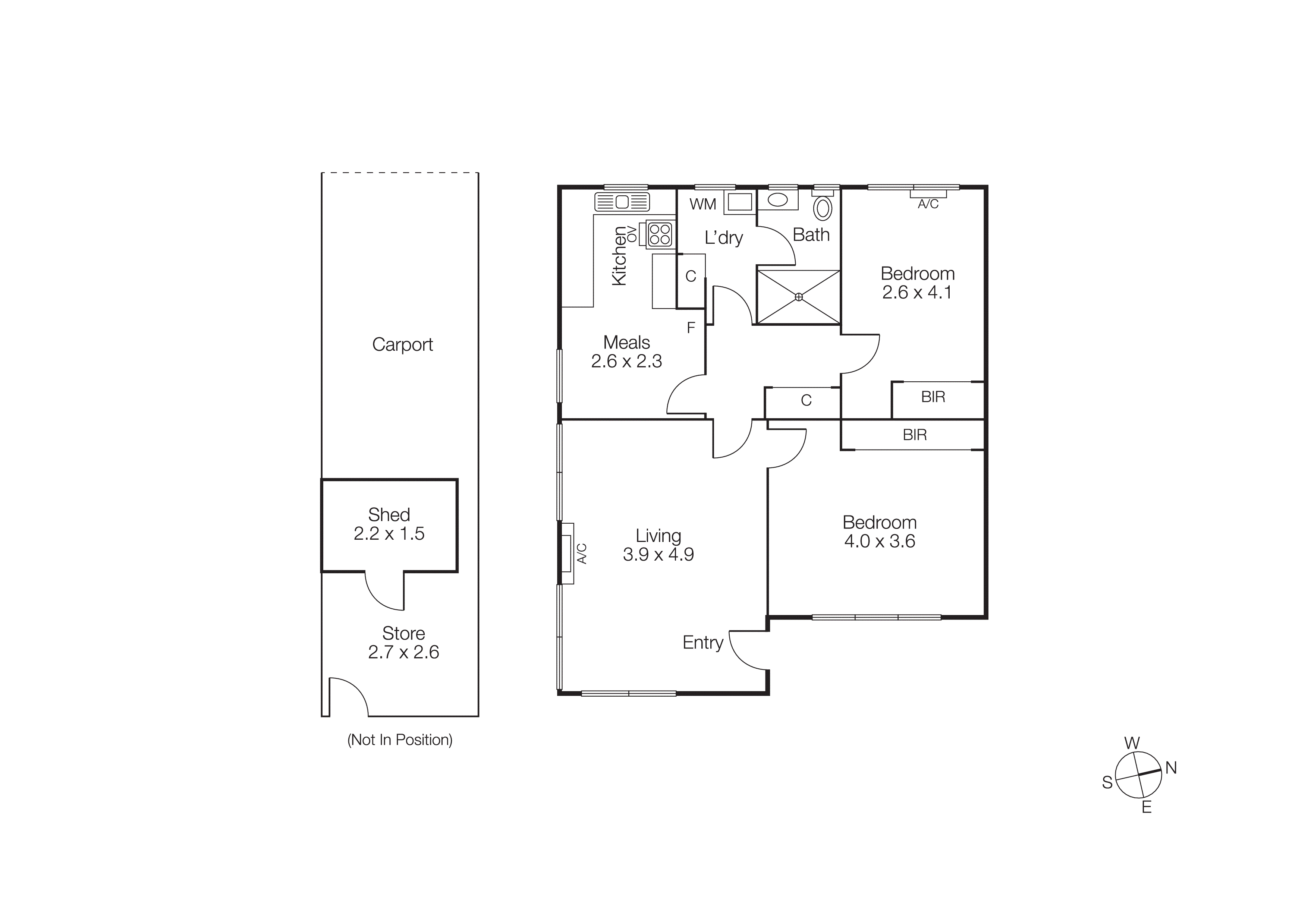 1/29 Sandham Street, Elsternwick VIC 3185 - Floorplan