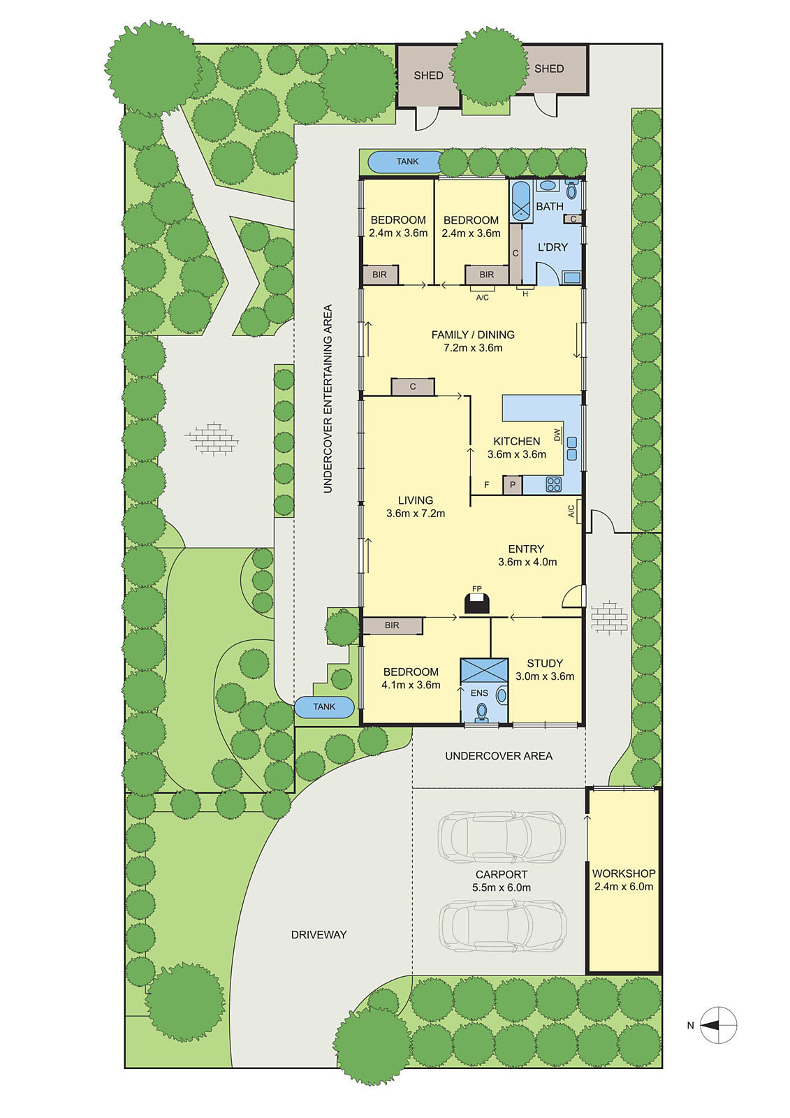 129 South Valley Road, Highton VIC 3216 - Floorplan
