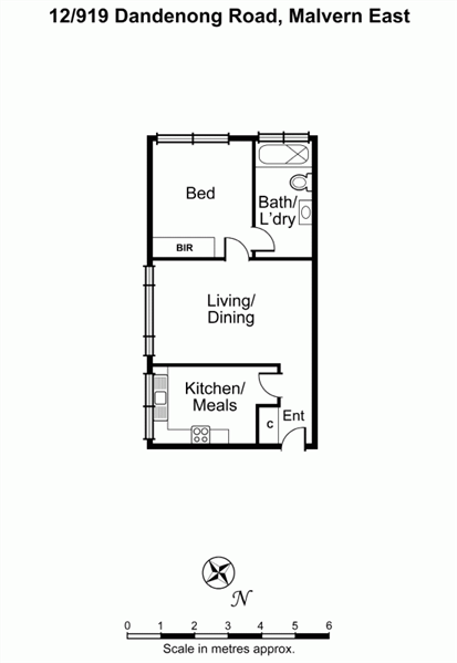 12/919 Dandenong Road, MALVERN EAST VIC 3145 - Floorplan
