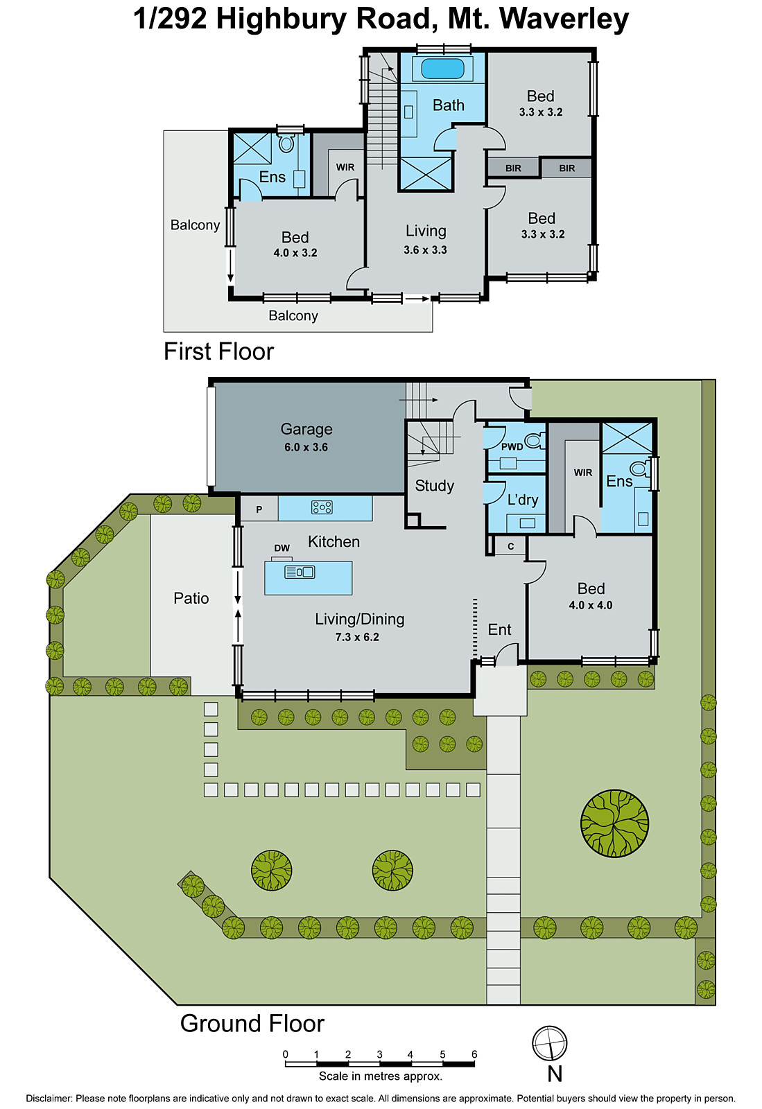 1/292 Highbury Road, Mount Waverley VIC 3149 - Floorplan