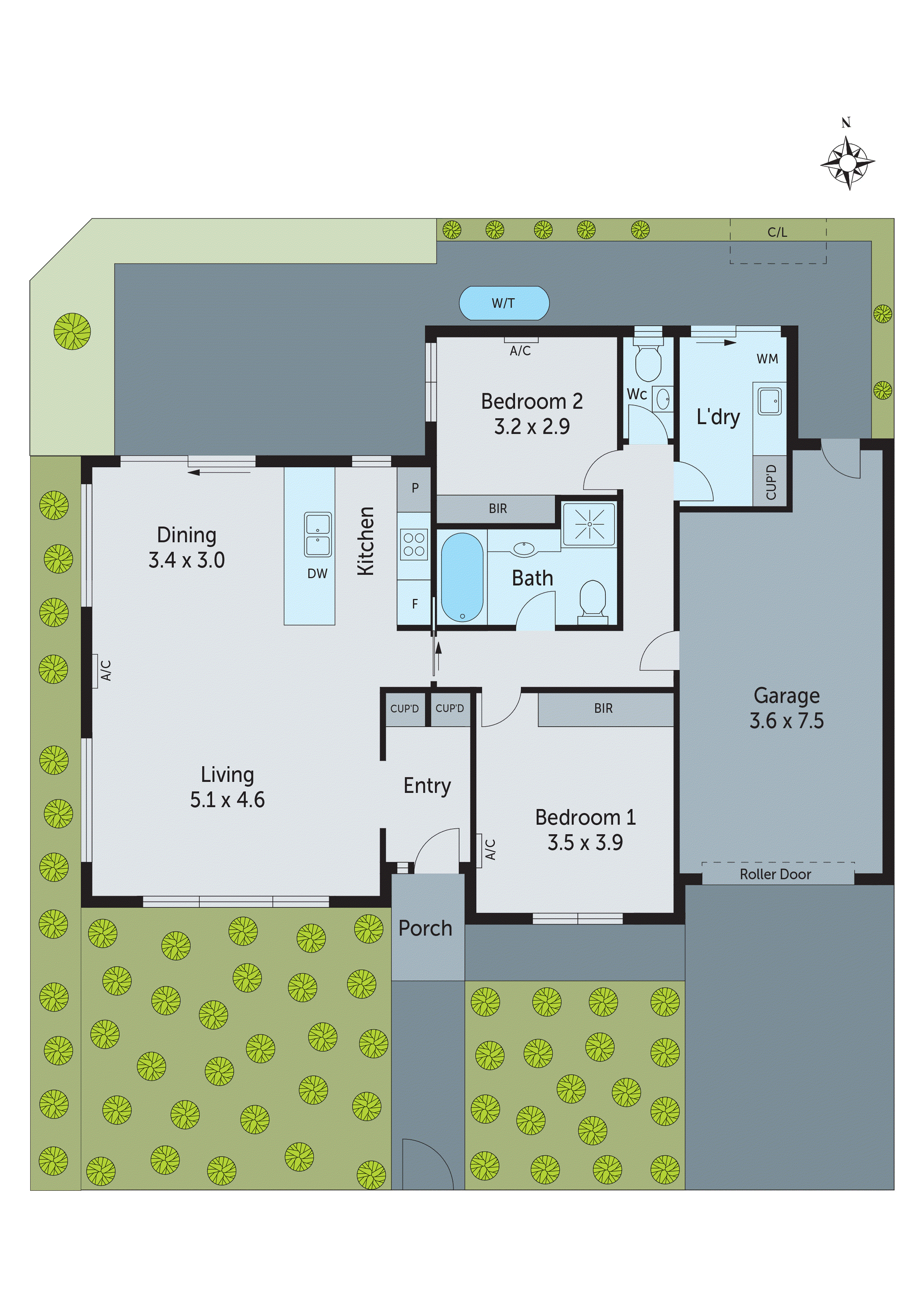 12/95 Marshalltown Road, Grovedale VIC 3216 - Floorplan