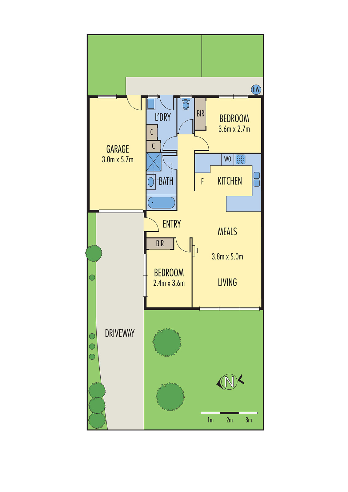 1/299 Boundary Road, St Albans Park VIC 3219 - Floorplan