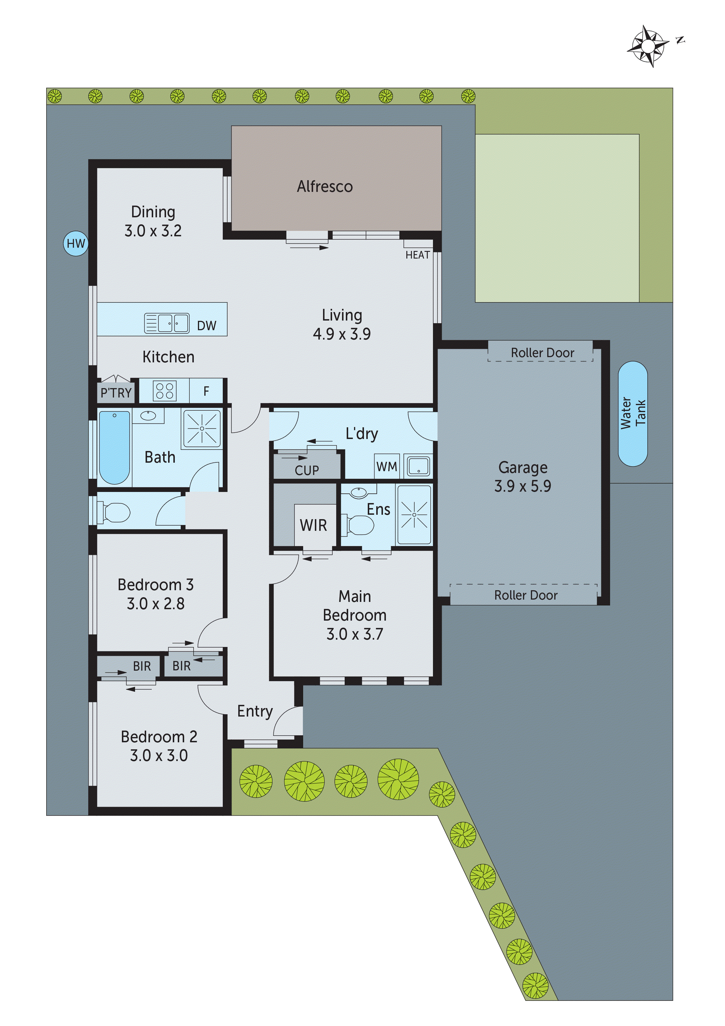 12a Brayshay Road, Newcomb VIC 3219 - Floorplan