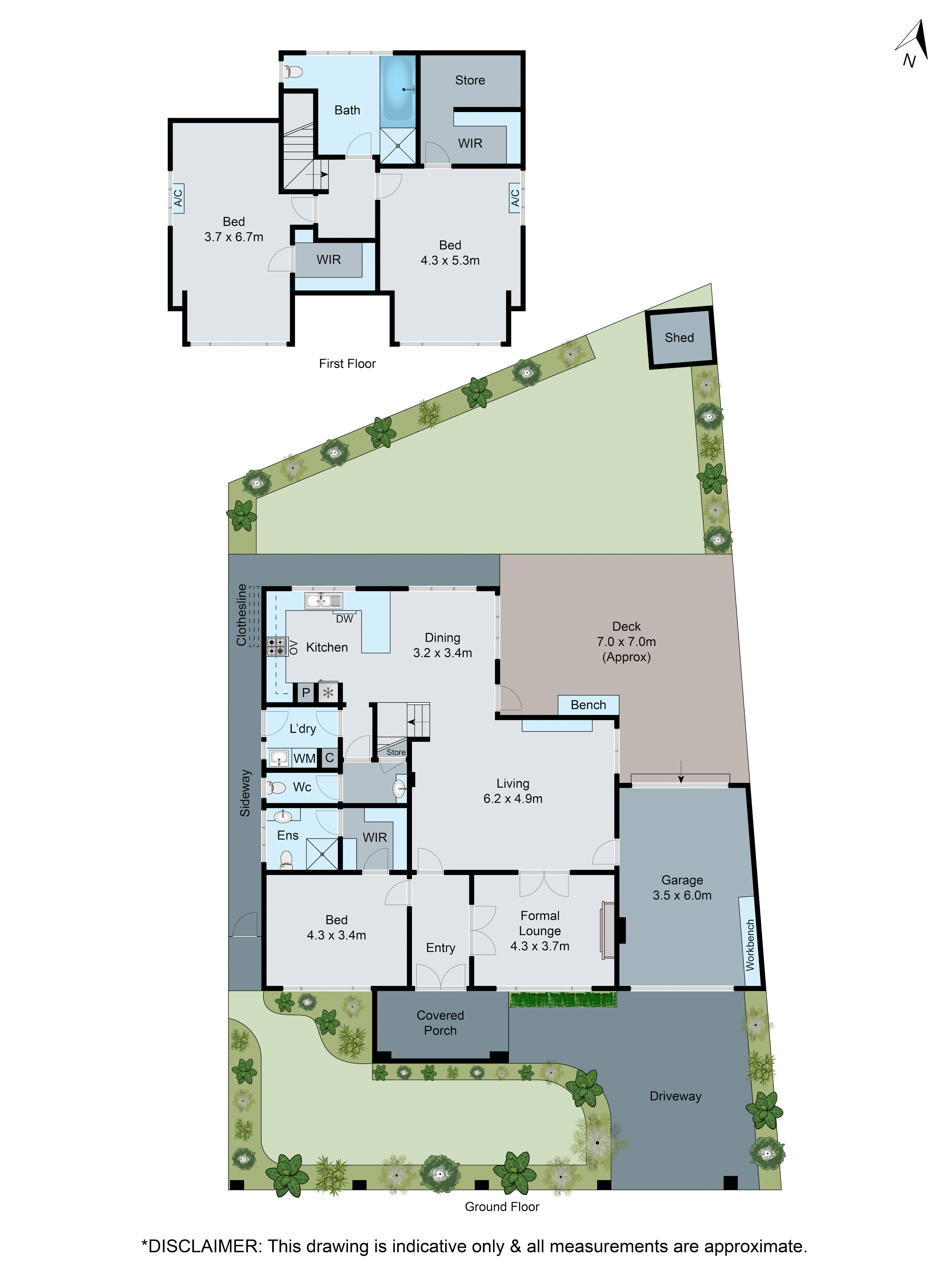 12A Carlisle Crescent, Hughesdale VIC 3166 - Floorplan