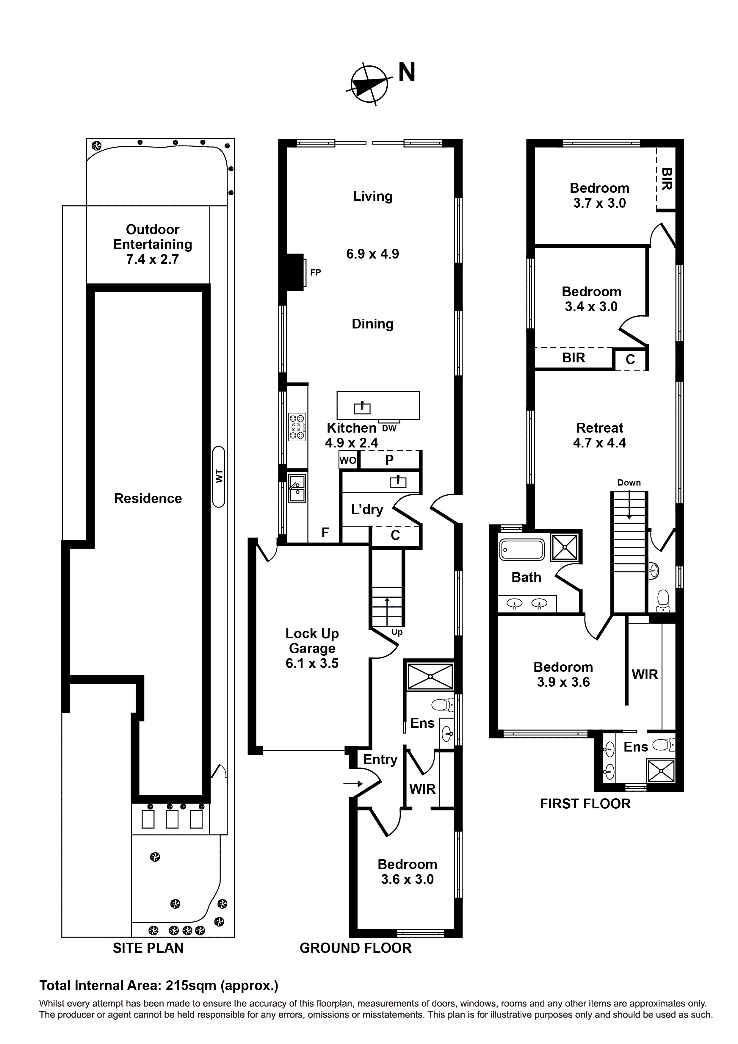 12a Derham Street, Spotswood VIC 3015 - Floorplan