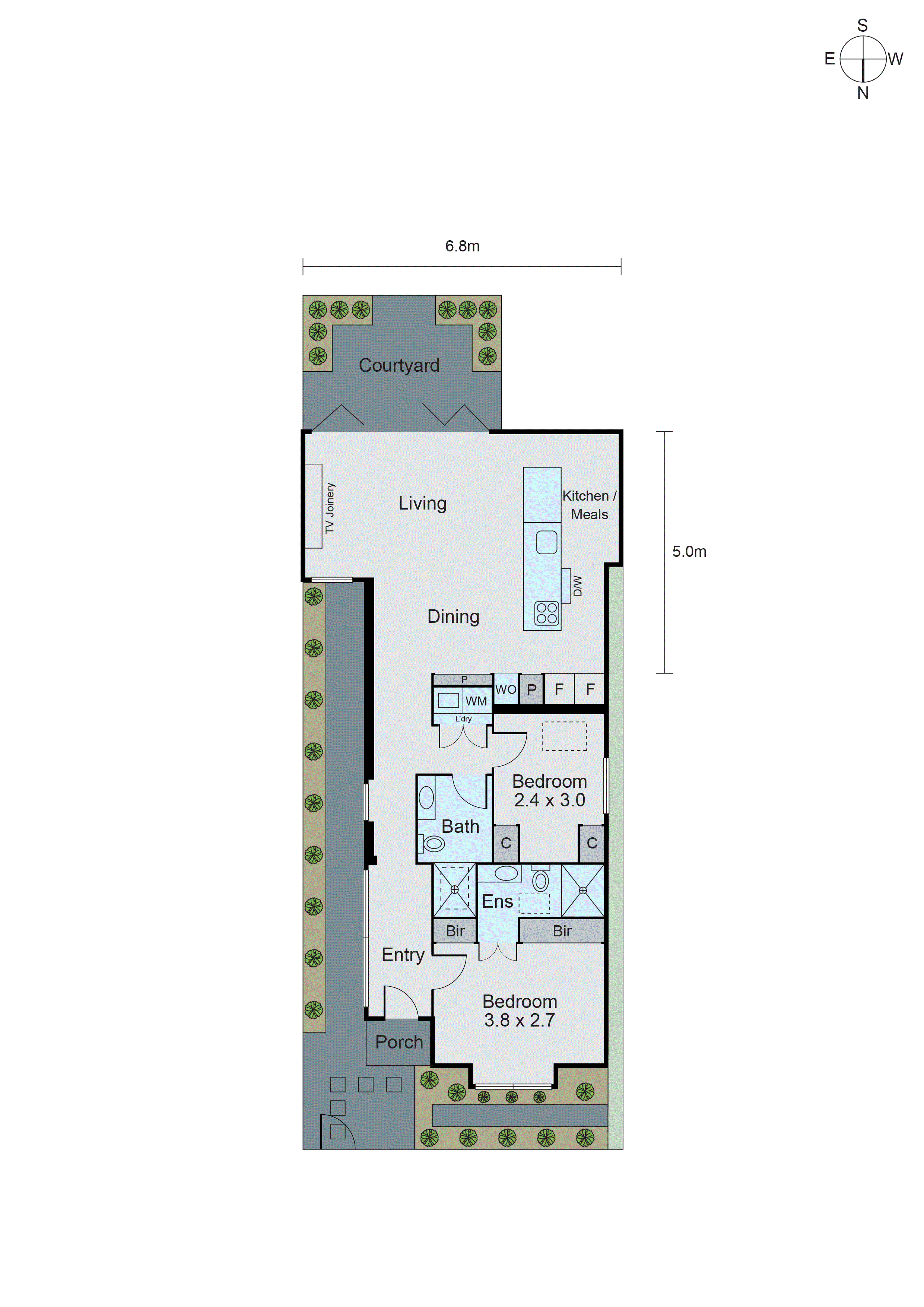 12A Eastbourne Street, Windsor VIC 3181 - Floorplan