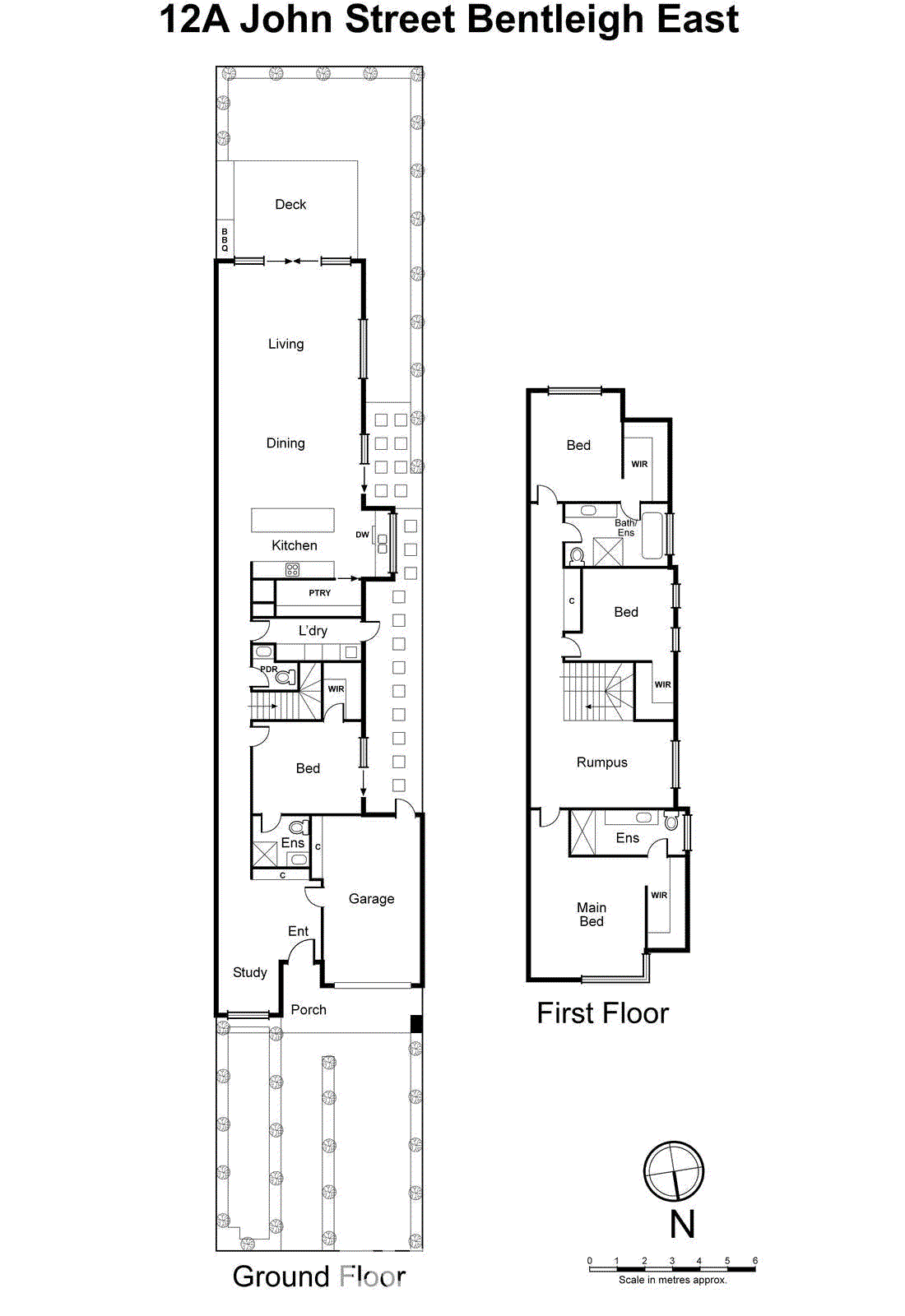 12A John Street, Bentleigh East VIC 3165 - Floorplan