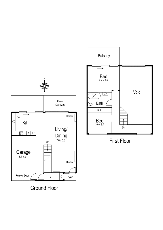 1/2A Lyons Street, SEDDON VIC 3011 - Floorplan