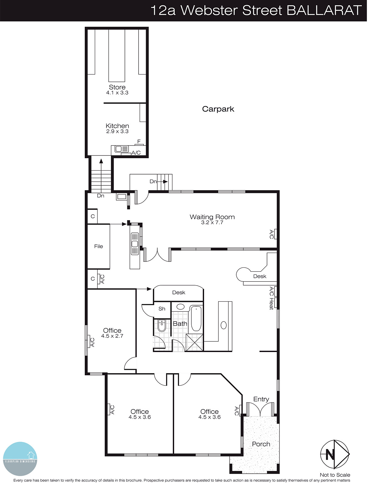 12a Webster Street, Ballarat Central VIC 3350 - Floorplan