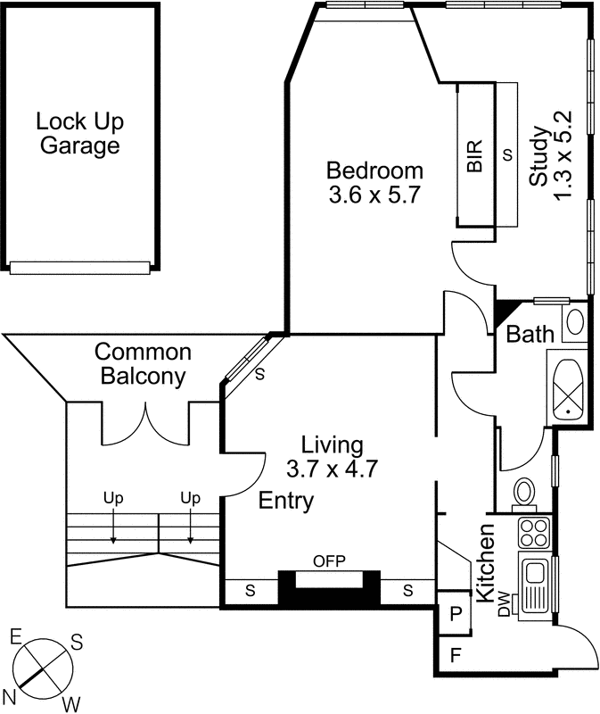 12A/26-28 Dalgety Street, St Kilda VIC 3182 - Floorplan
