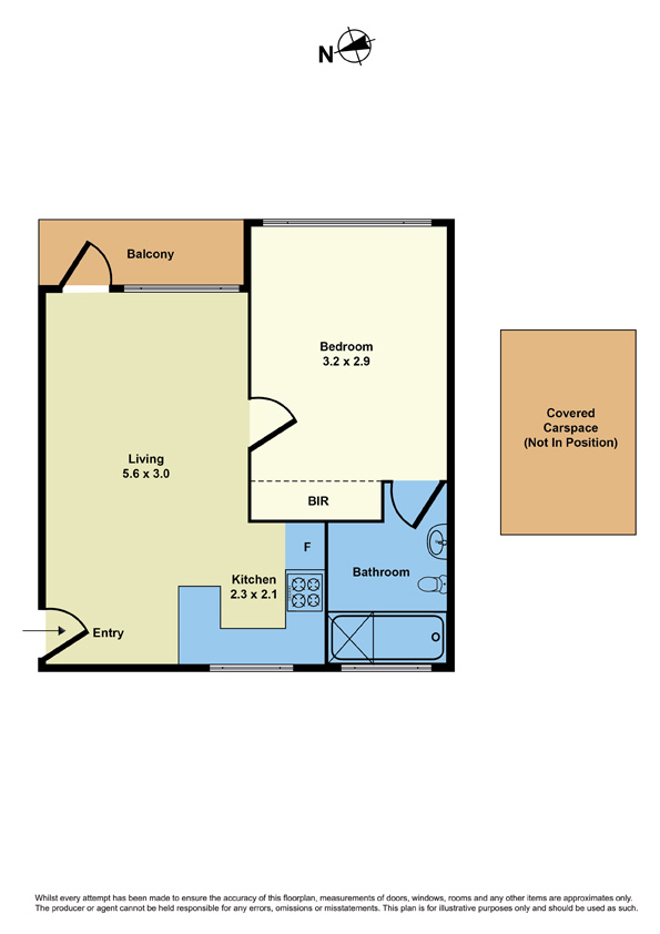 12A/294 Nicholson Street, SEDDON VIC 3011 - Floorplan