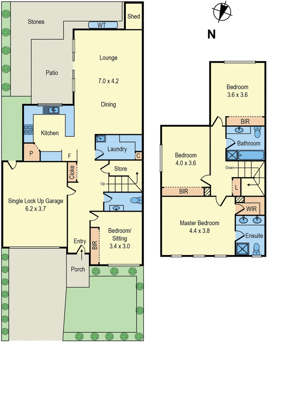 12B Collocott Street, Mordialloc VIC 3195 - Floorplan