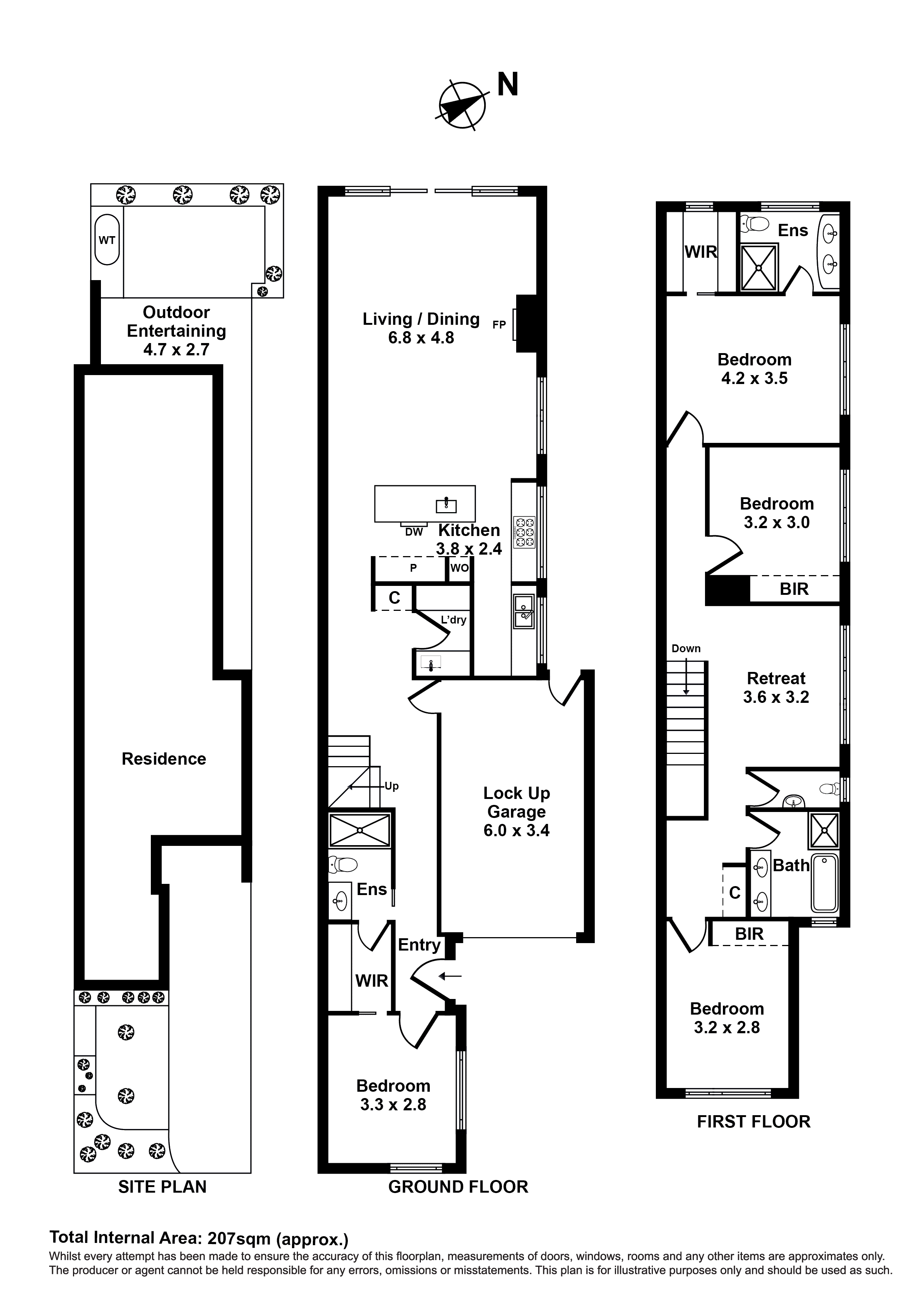 12B Derham Street, Spotswood VIC 3015 - Floorplan