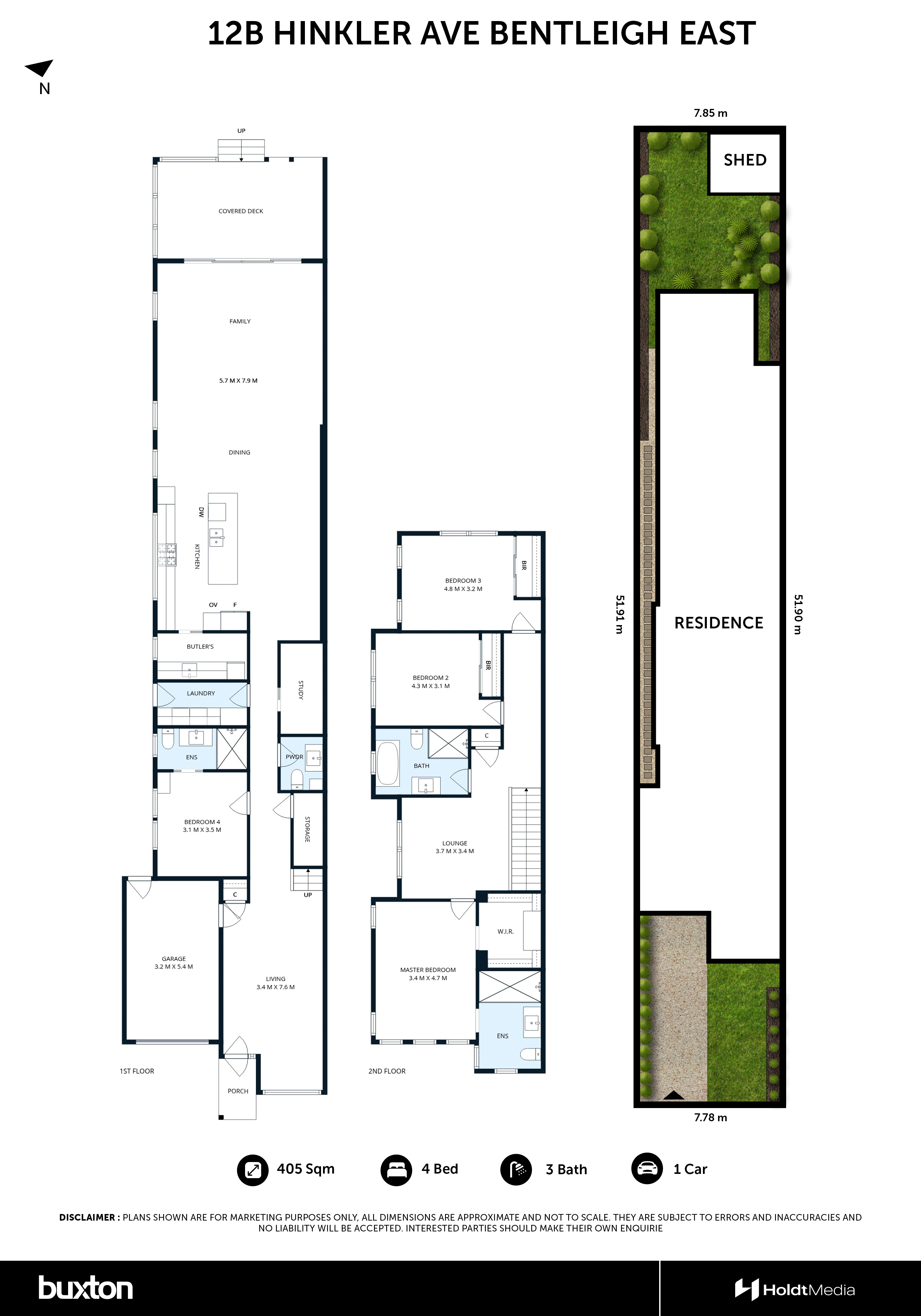 12B Hinkler Avenue, Bentleigh East VIC 3165 - Floorplan