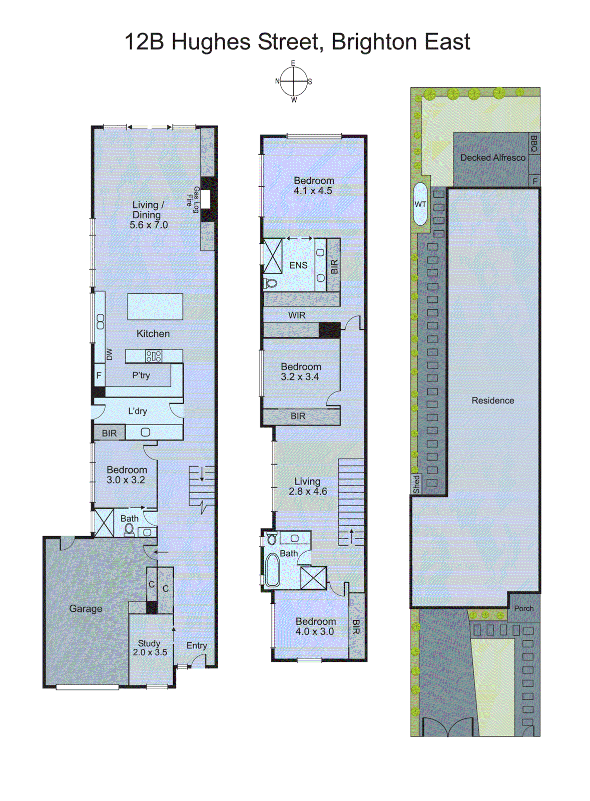 12B Hughes Street, Brighton East VIC 3187 - Floorplan