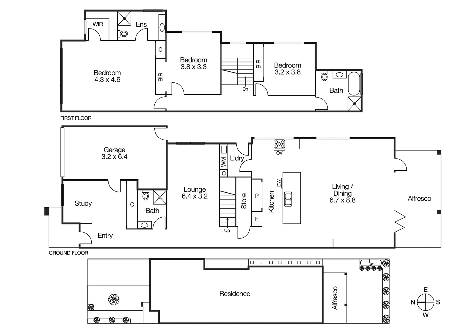 12B Rosebud Avenue, Moorabbin VIC 3189 - Floorplan