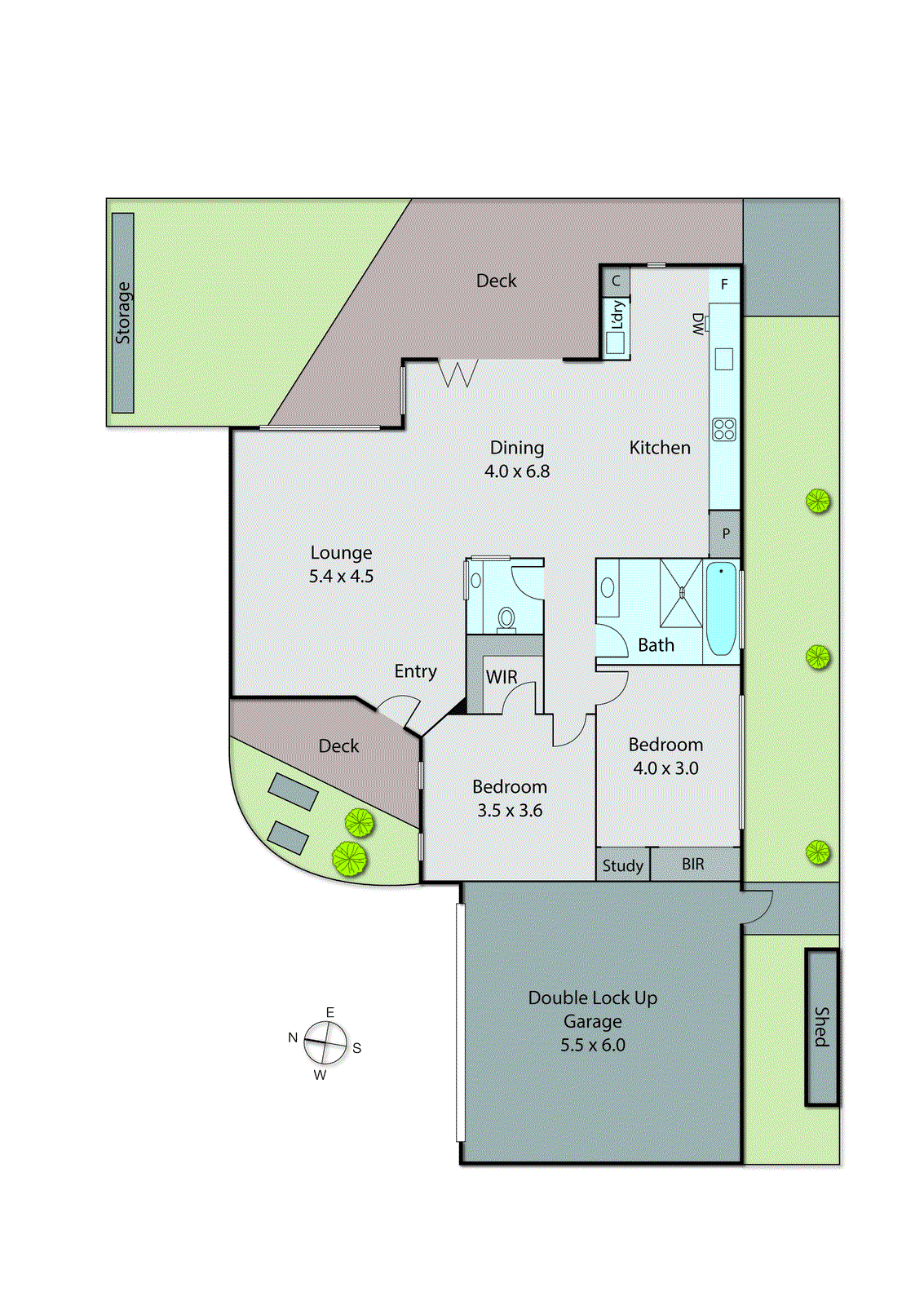 12B Sandford Street, Highett VIC 3190 - Floorplan