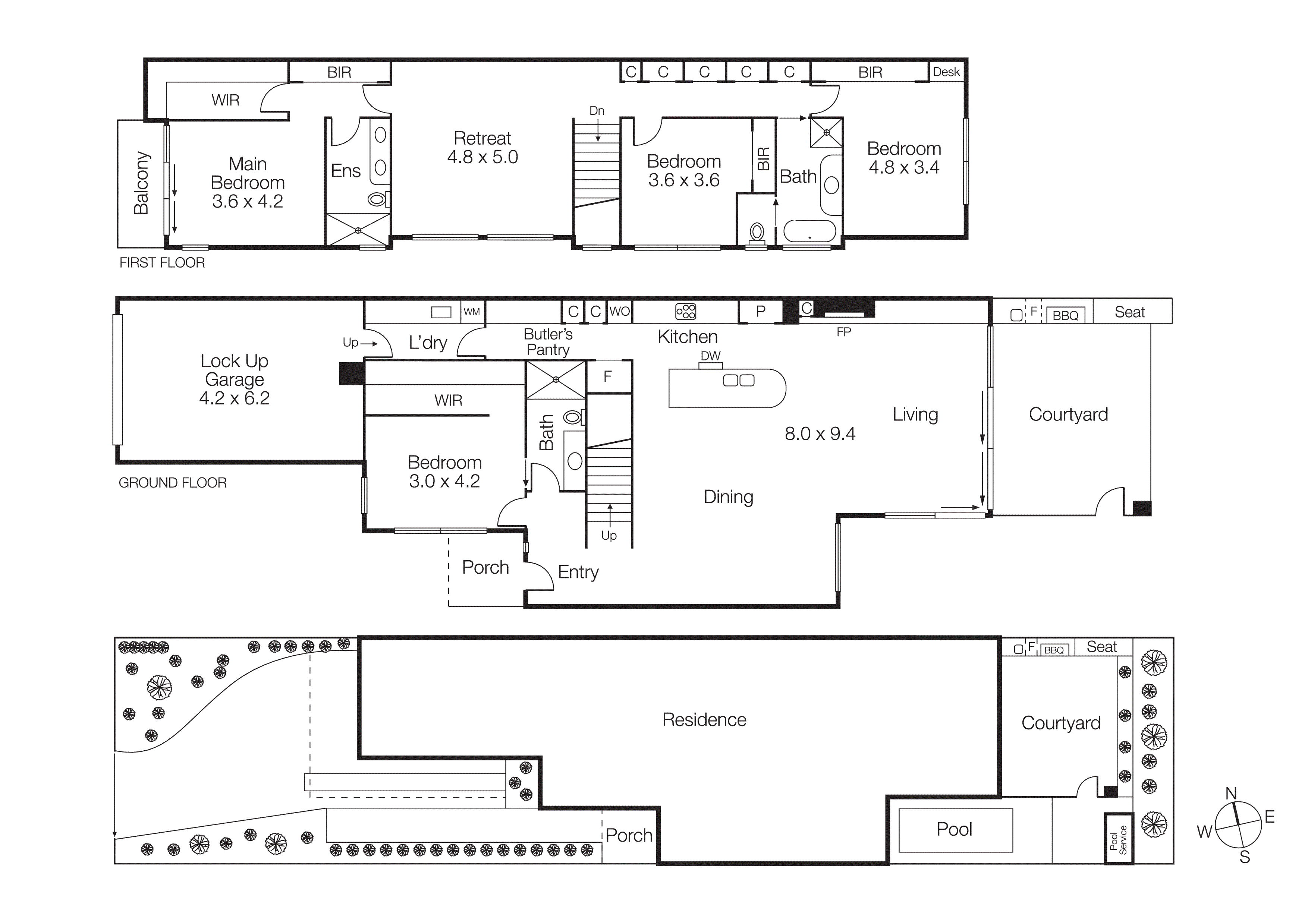 12B Smith Street, Hampton VIC 3188 - Floorplan