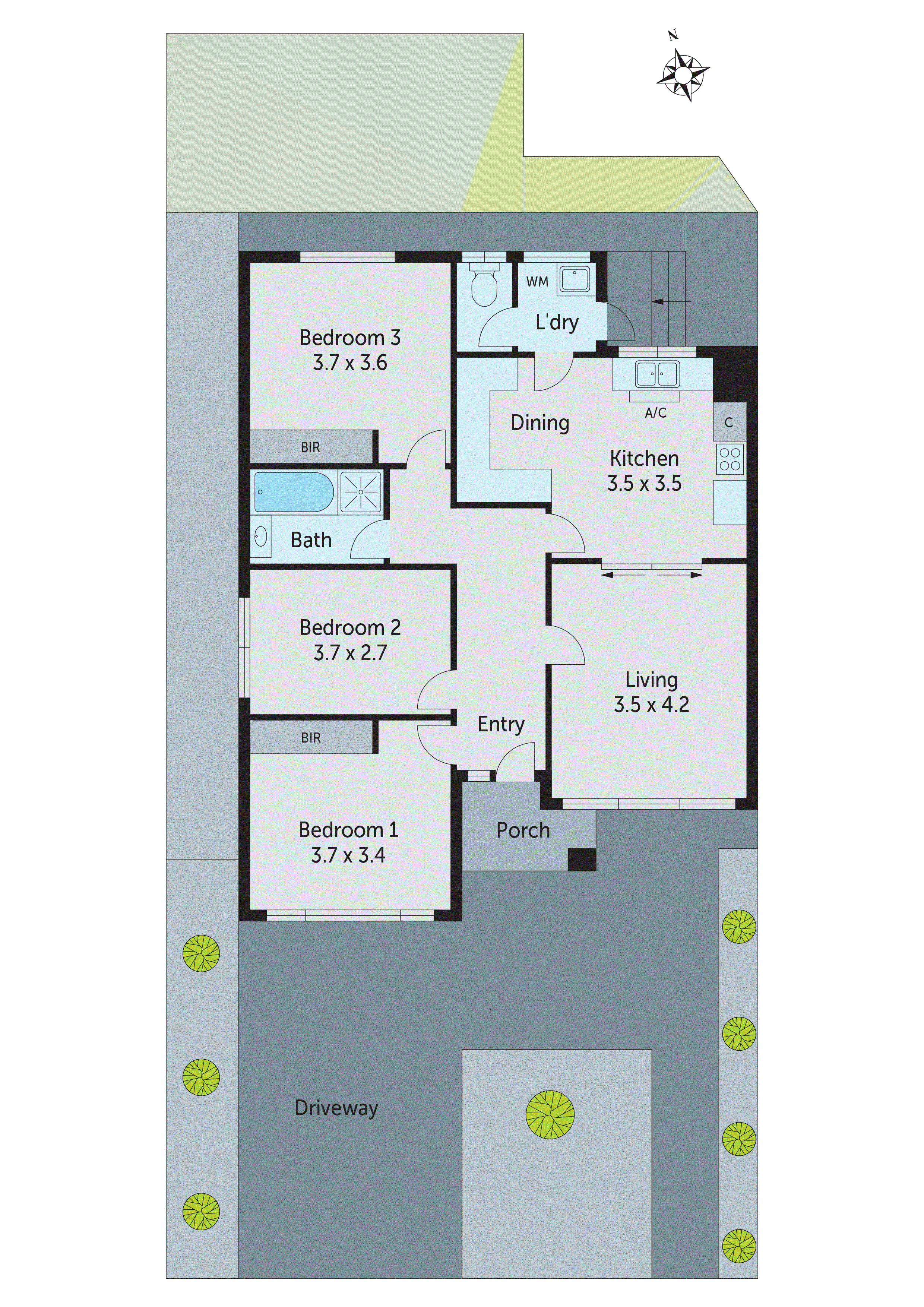 12B Willana Avenue, Hamlyn Heights VIC 3215 - Floorplan