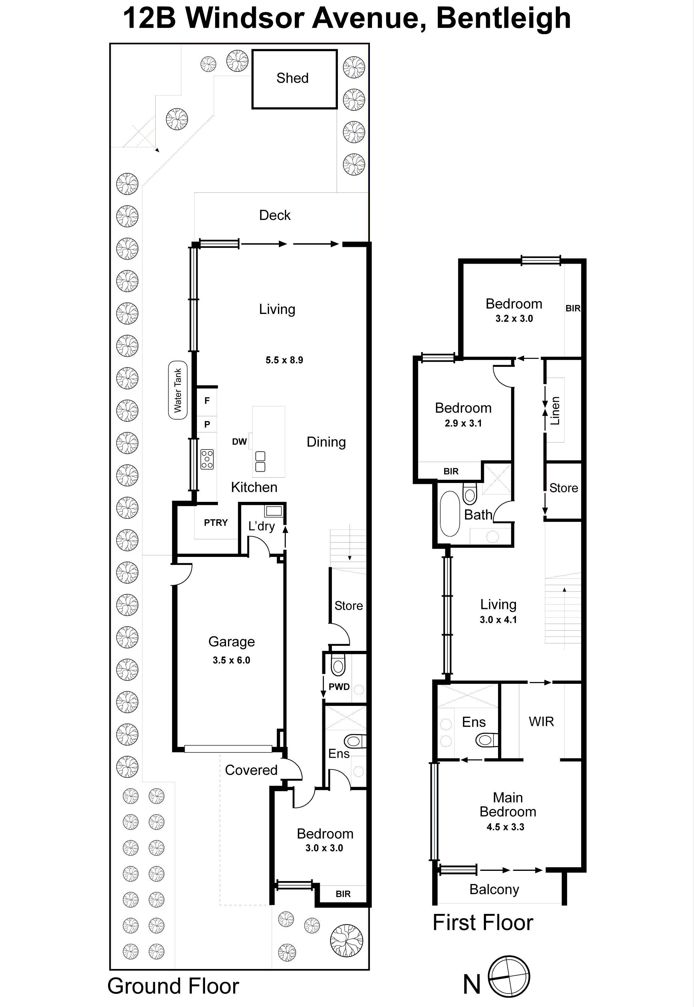 12b Windsor Avenue, Bentleigh VIC 3204 - Floorplan