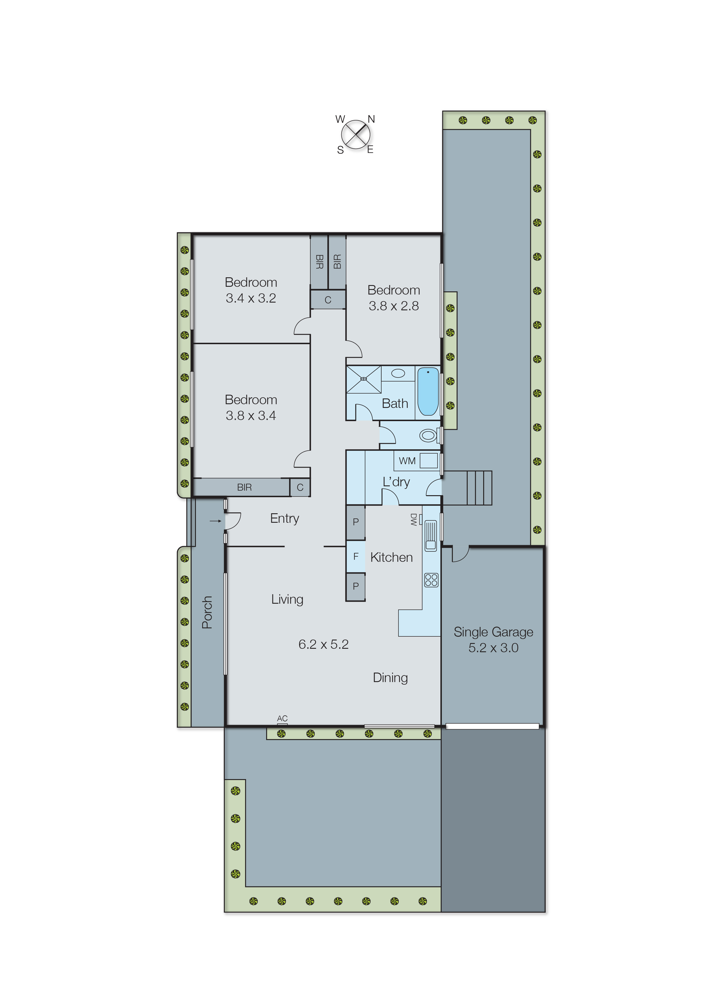 1/3-5 Eighth Street, Parkdale VIC 3195 - Floorplan
