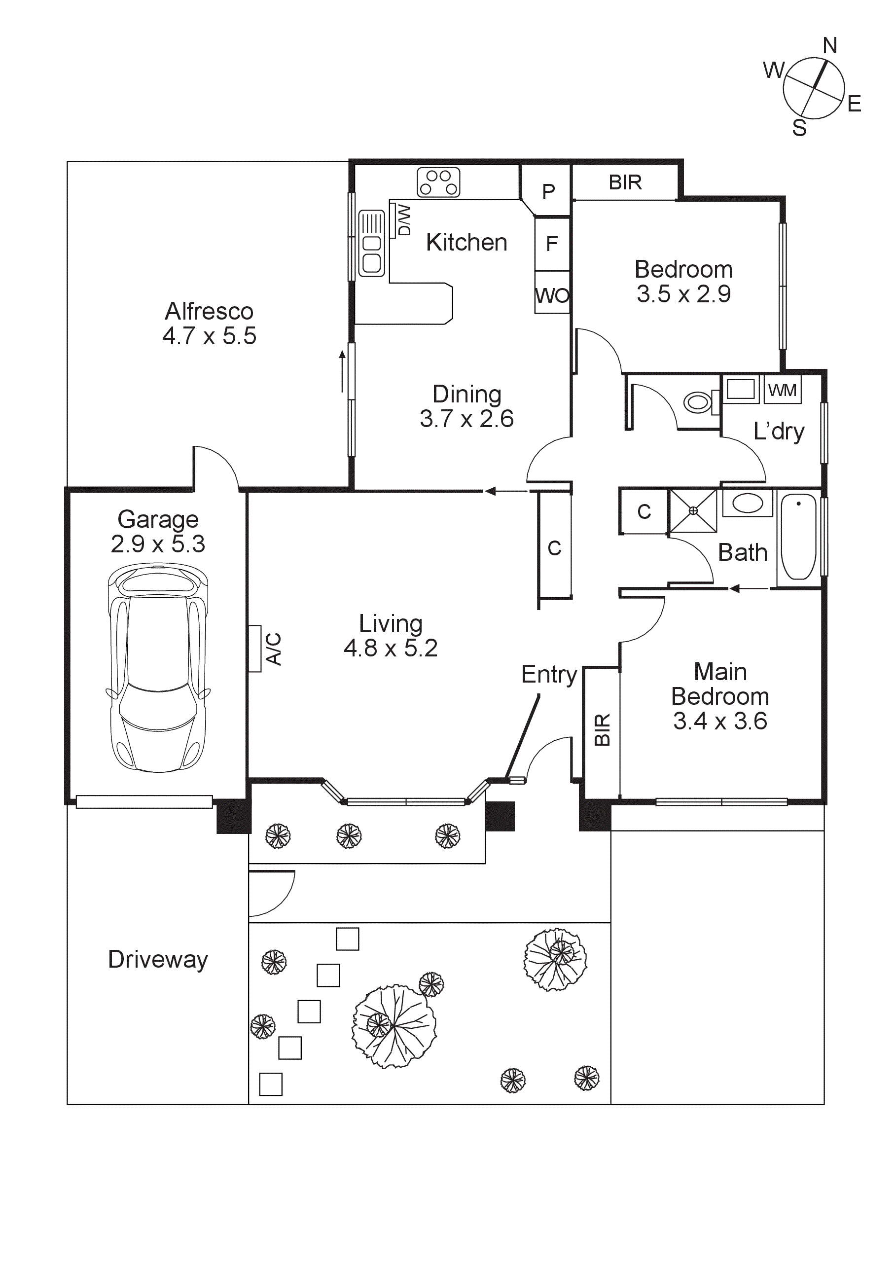1/3-5 Wolsley Street, Bentleigh VIC 3204 - Floorplan