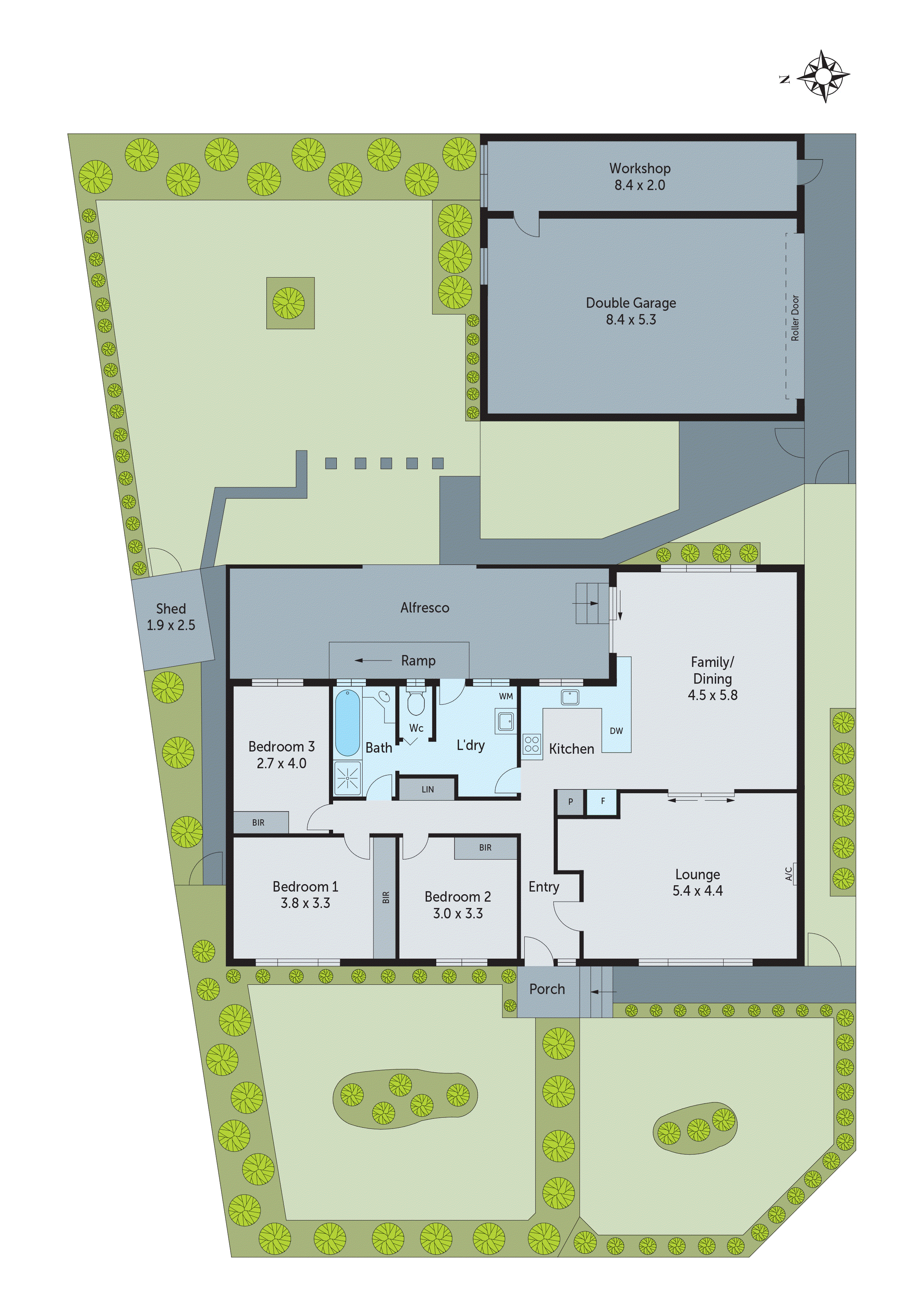 13 Achilpa Avenue, Clifton Springs VIC 3222 - Floorplan