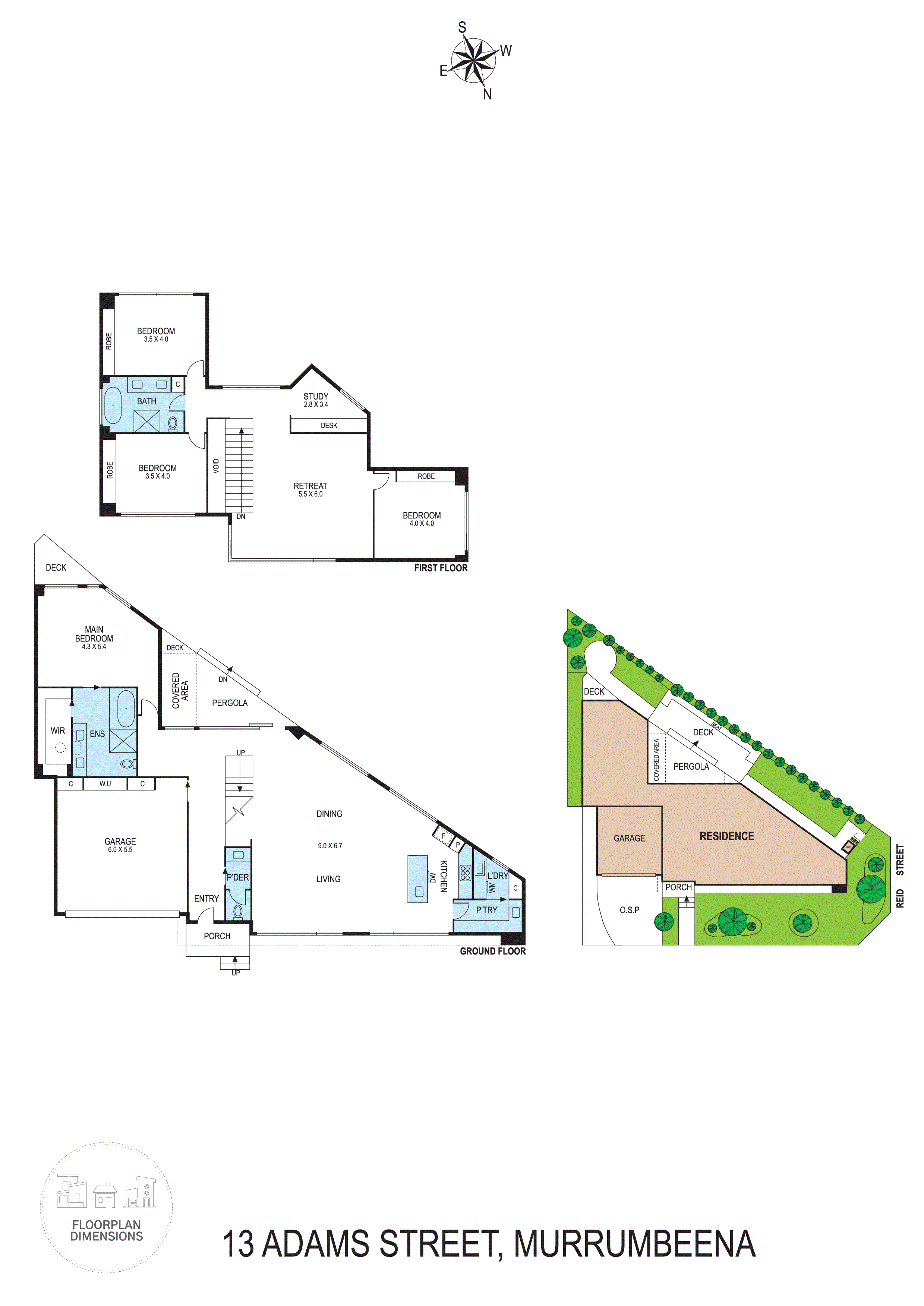 13 Adams Street, Murrumbeena VIC 3163 - Floorplan