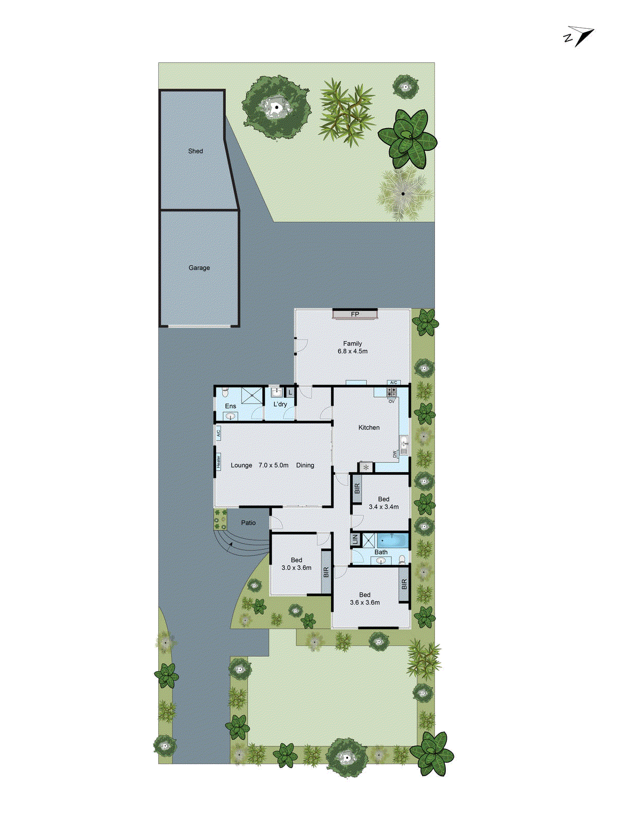 13 Adrienne Crescent, Mount Waverley VIC 3149 - Floorplan