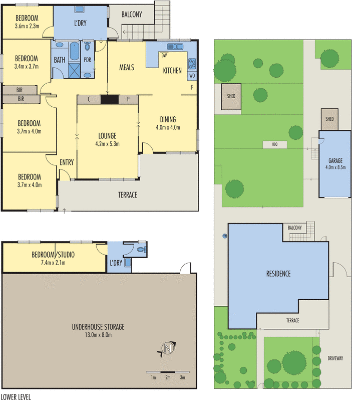 13 Aikman Crescent, Chadstone VIC 3148 - Floorplan