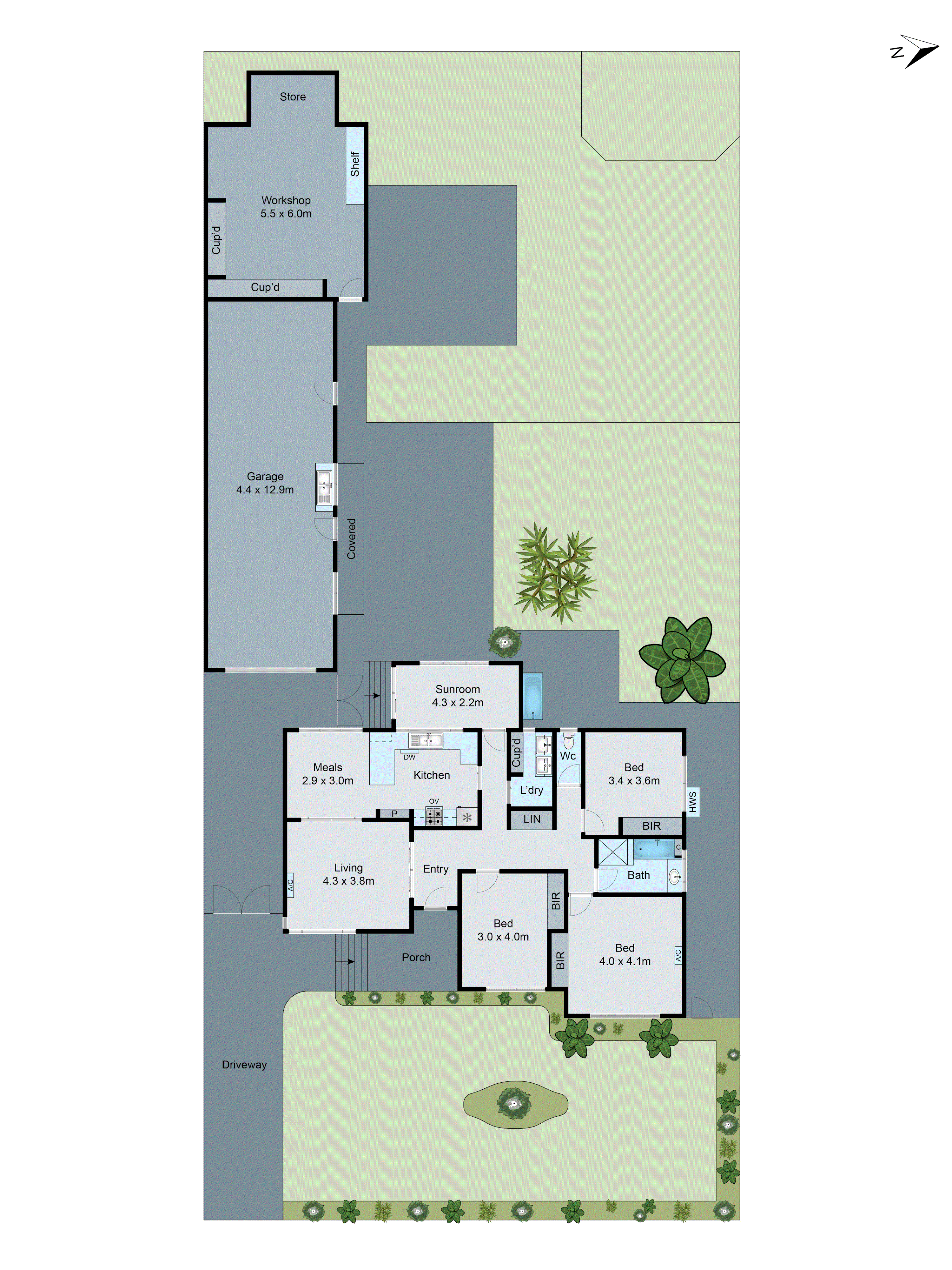 13 Alexander Avenue, Oakleigh East VIC 3166 - Floorplan
