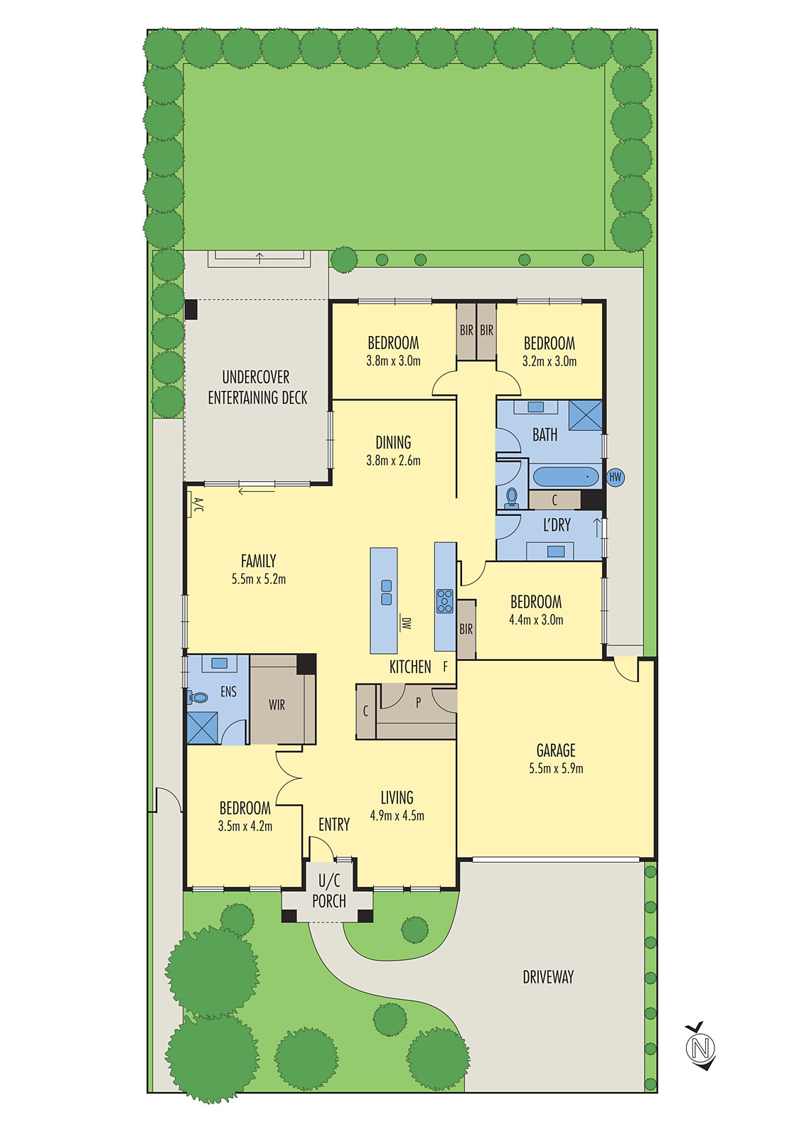 13 Appleby Street, Curlewis VIC 3222 - Floorplan
