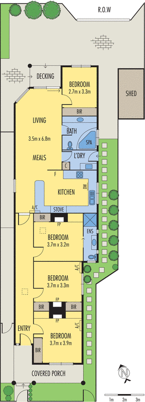 13 Ashworth Street, Albert Park VIC 3206 - Floorplan