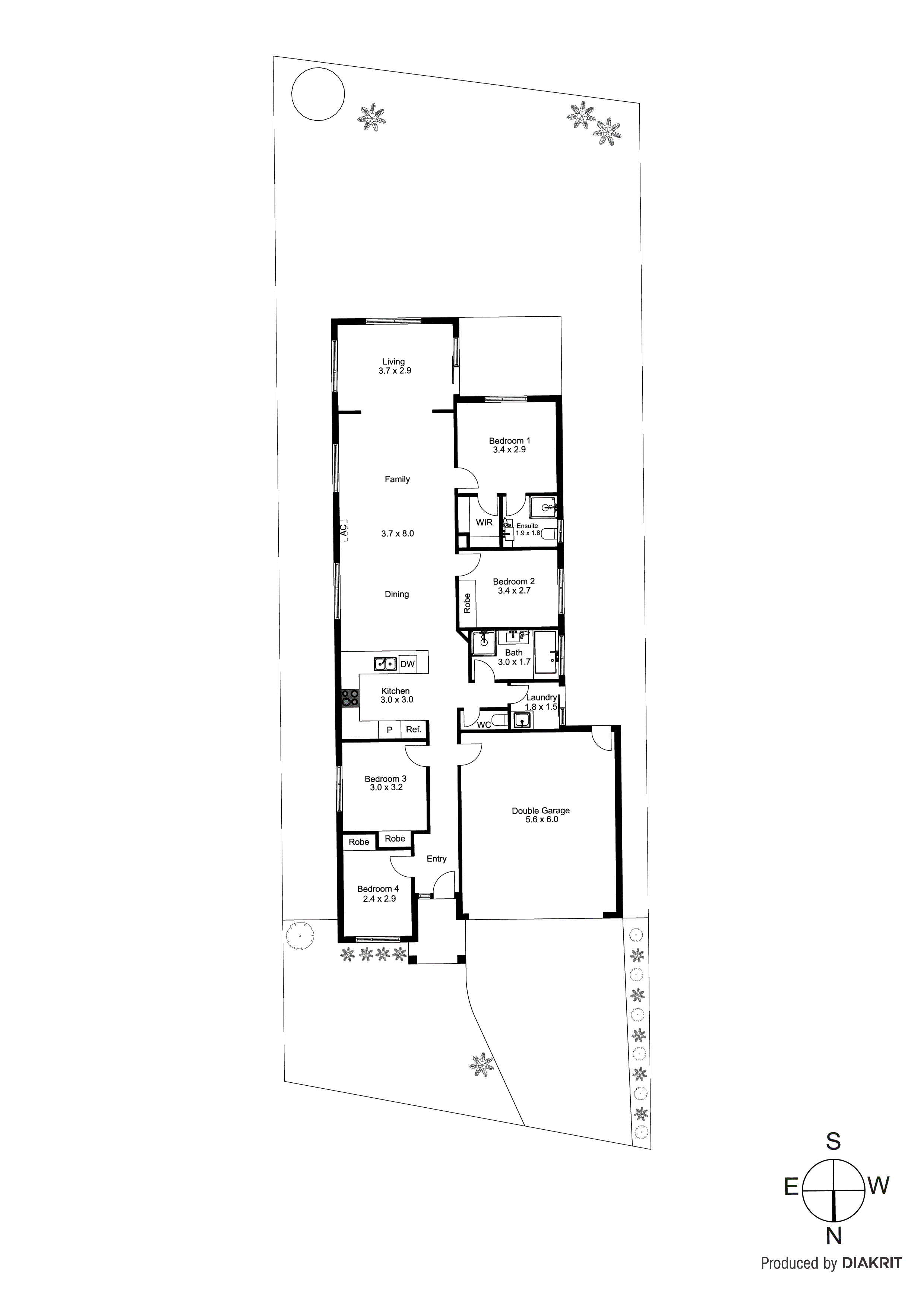 13 Aspendale Place, Lyndhurst VIC 3975 - Floorplan