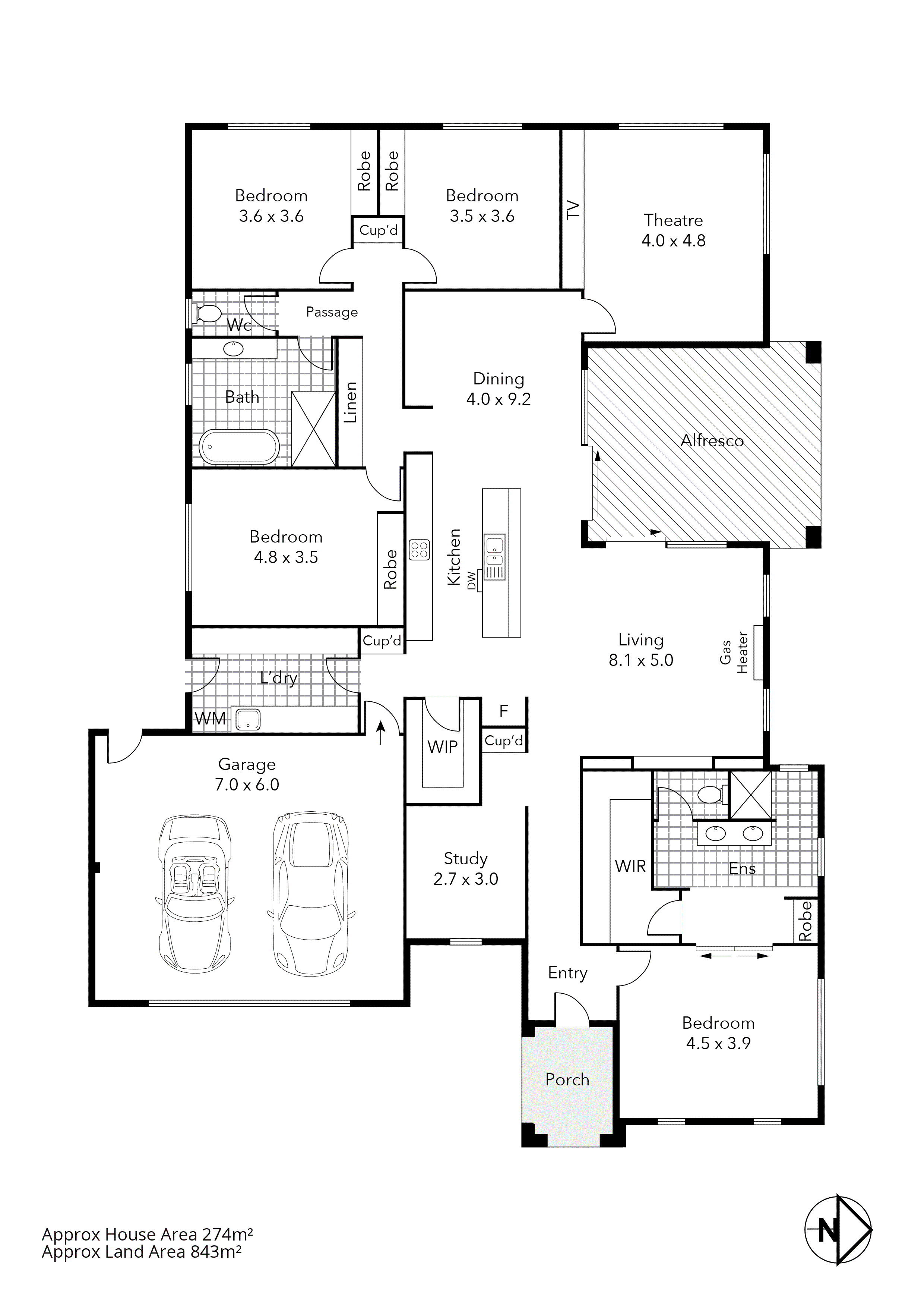 13 Avenwood Close, Canadian VIC 3350 - Floorplan