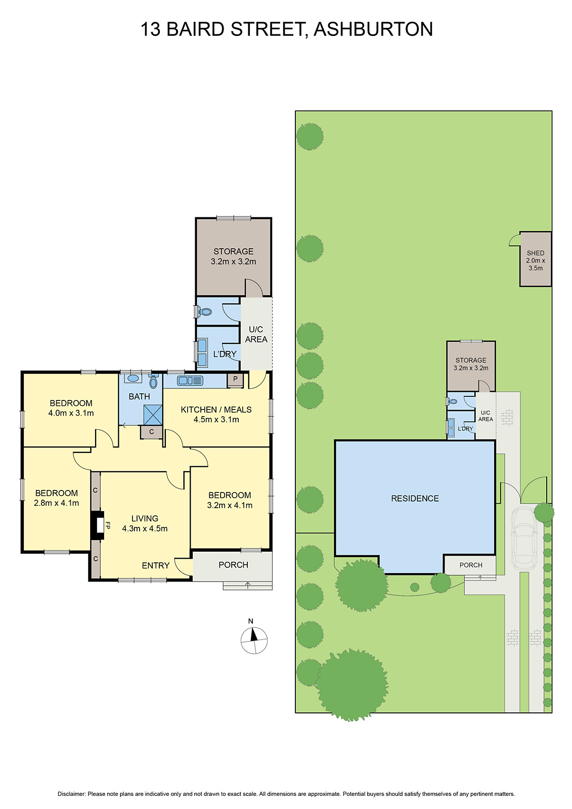 13 Baird Street, Ashburton VIC 3147 - Floorplan