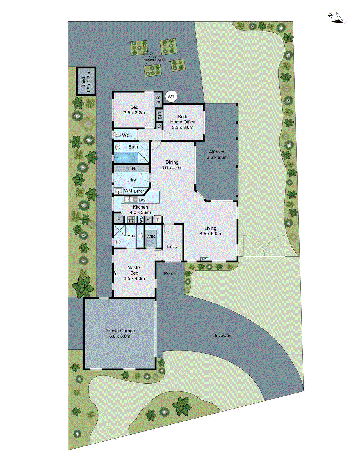 13 Banksia Place, Grovedale VIC 3216 - Floorplan