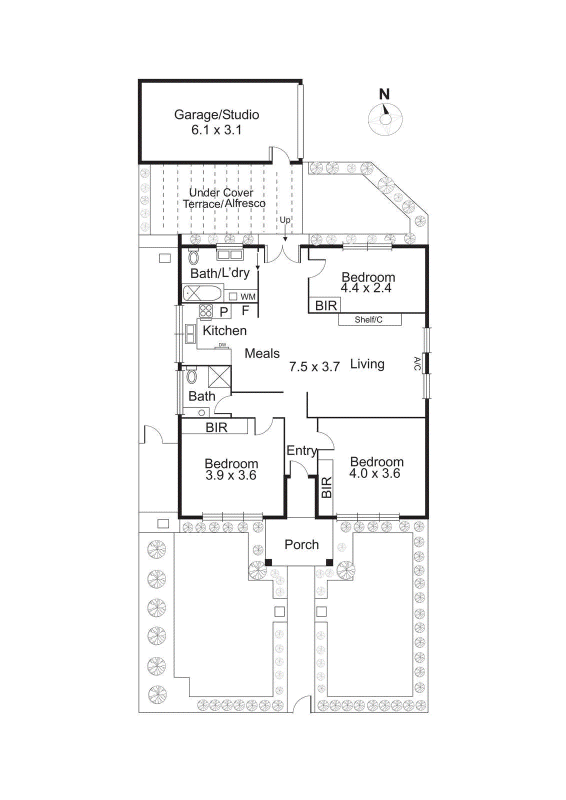 1/3 Barrani Street, Bentleigh East VIC 3165 - Floorplan