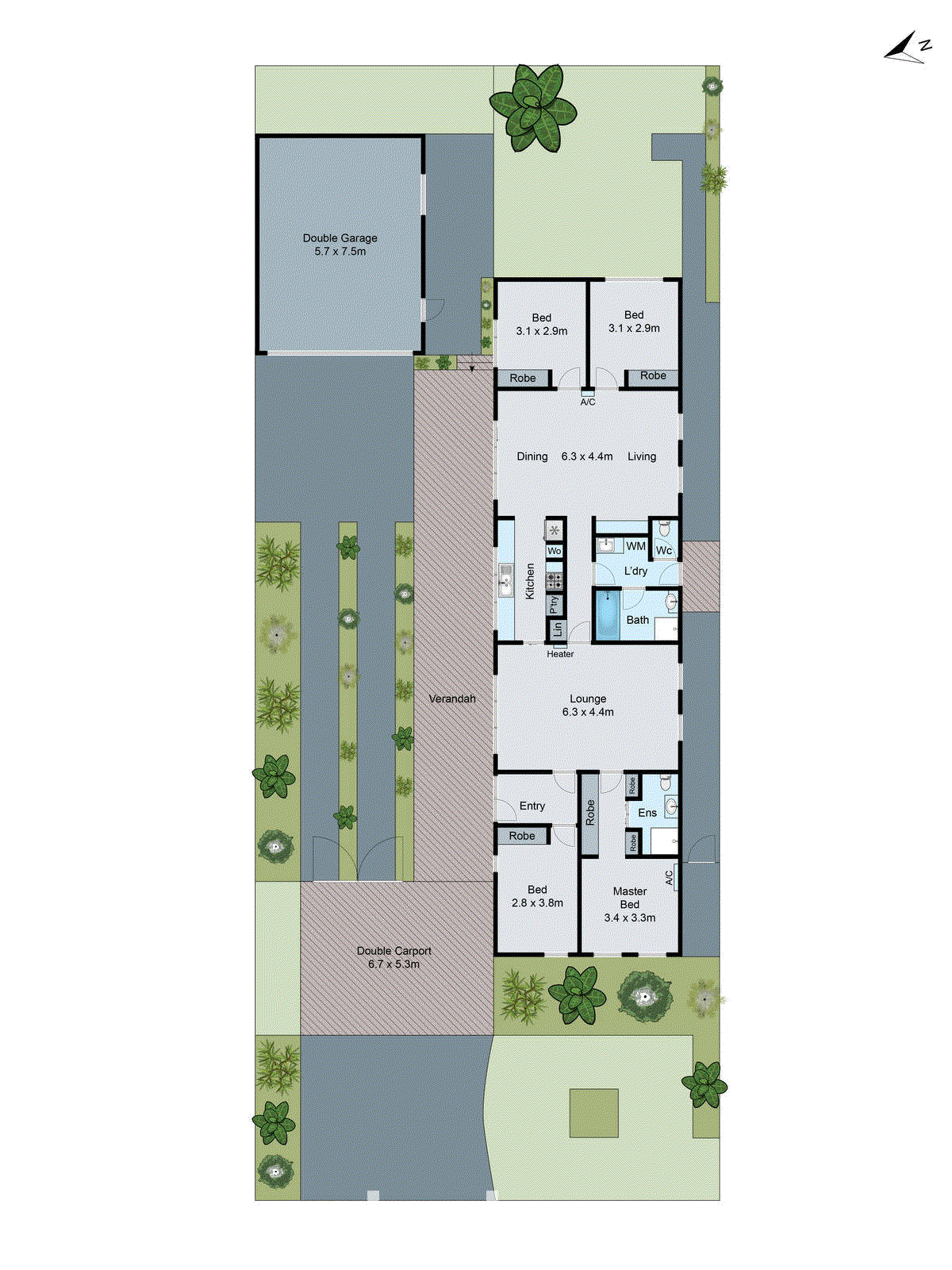 13 Bieske Road, Grovedale VIC 3216 - Floorplan