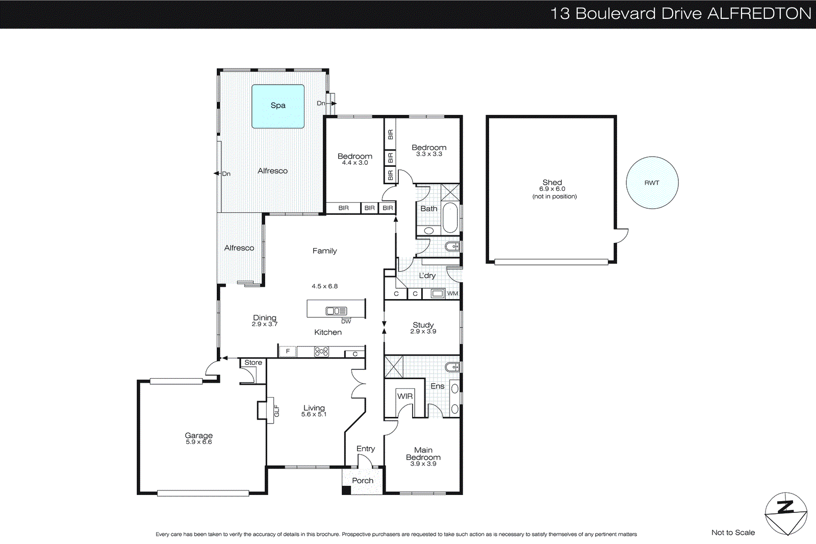 13 Boulevarde Drive, Alfredton VIC 3350 - Floorplan