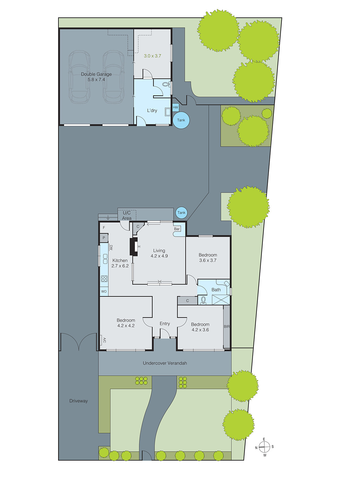 13 Bourke Crescent, Geelong VIC 3220 - Floorplan
