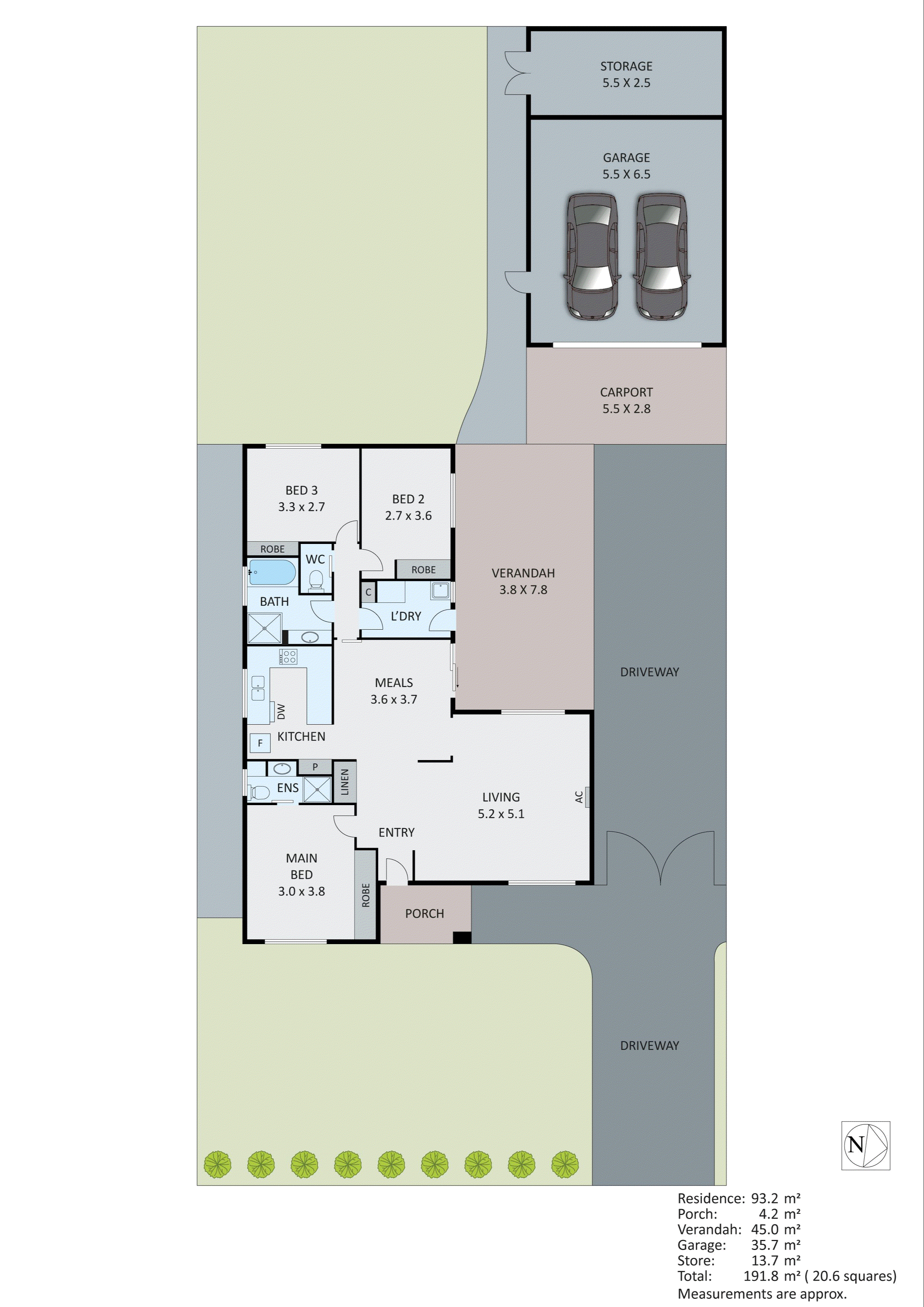 13 Bridgewater Drive, Dingley Village VIC 3172 - Floorplan