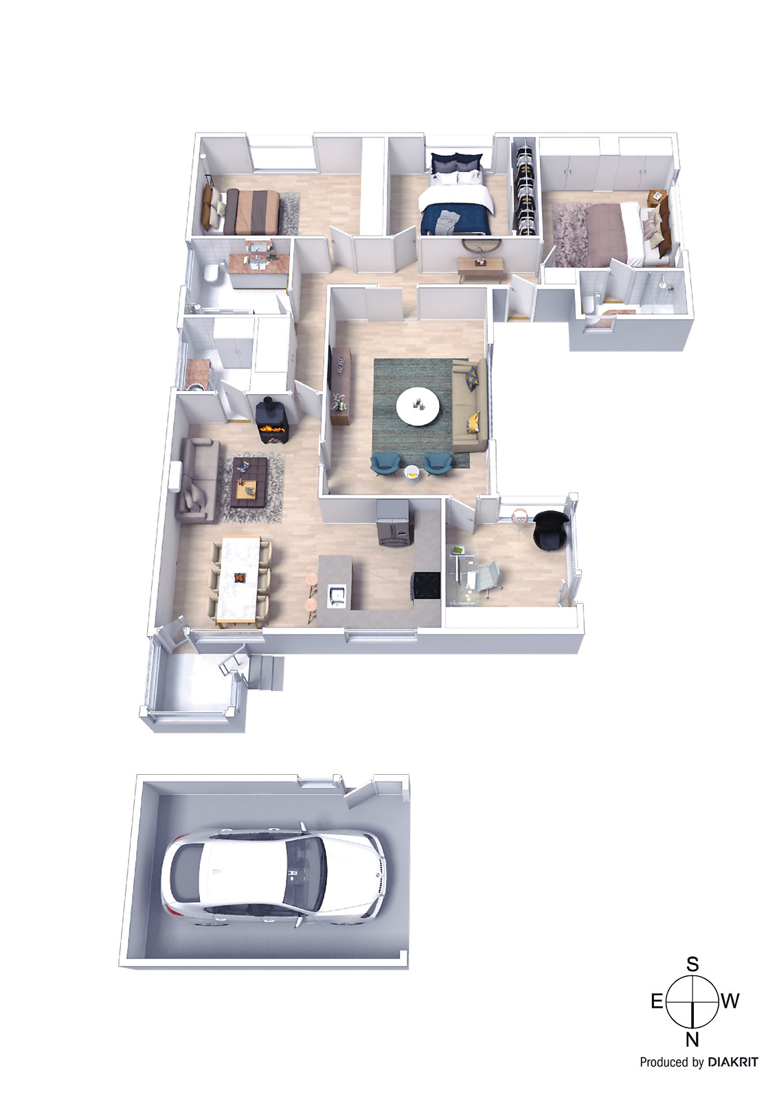 13 Broome Avenue, Mentone VIC 3194 - Floorplan