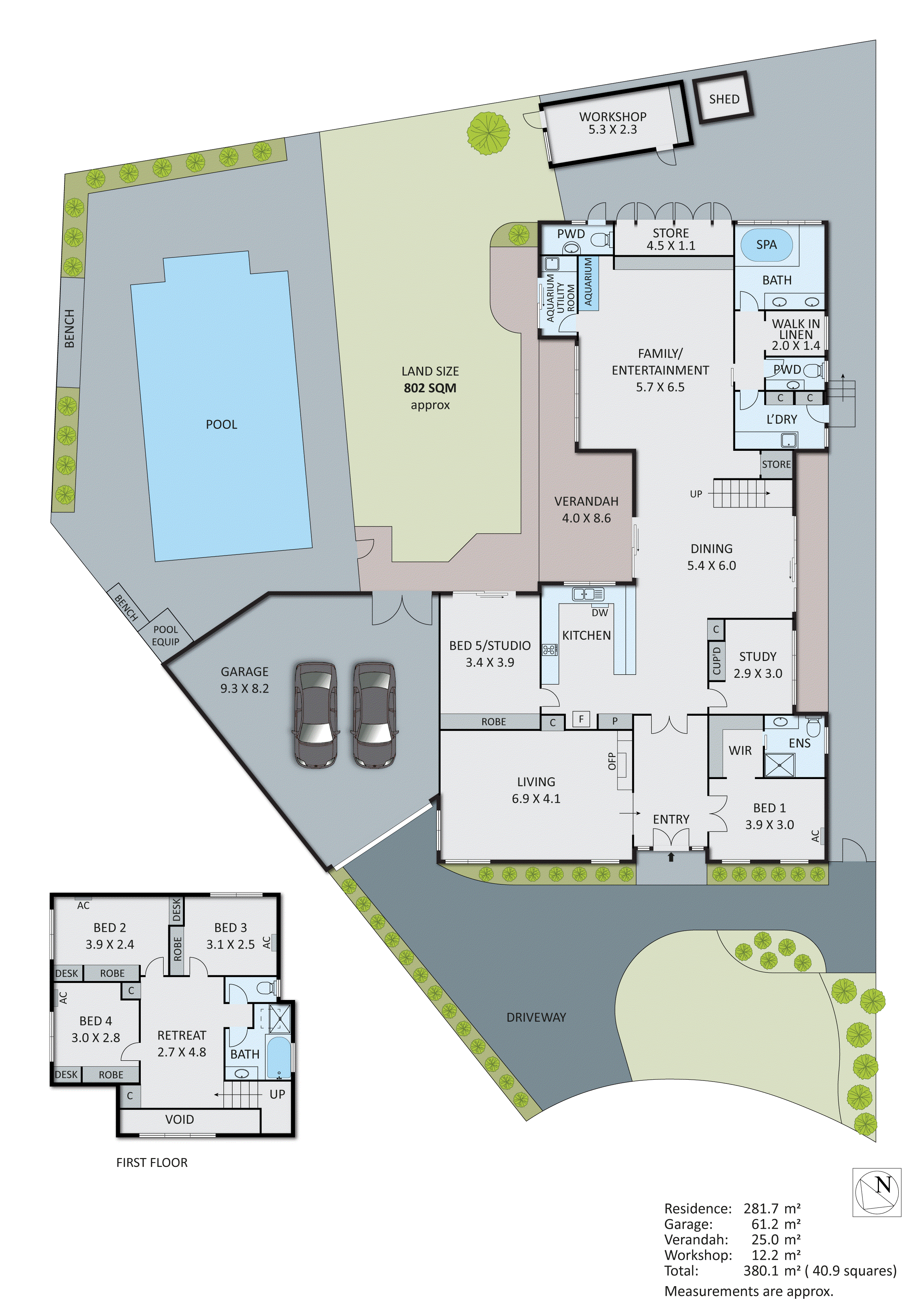13 Cannery Place, Dingley Village VIC 3172 - Floorplan