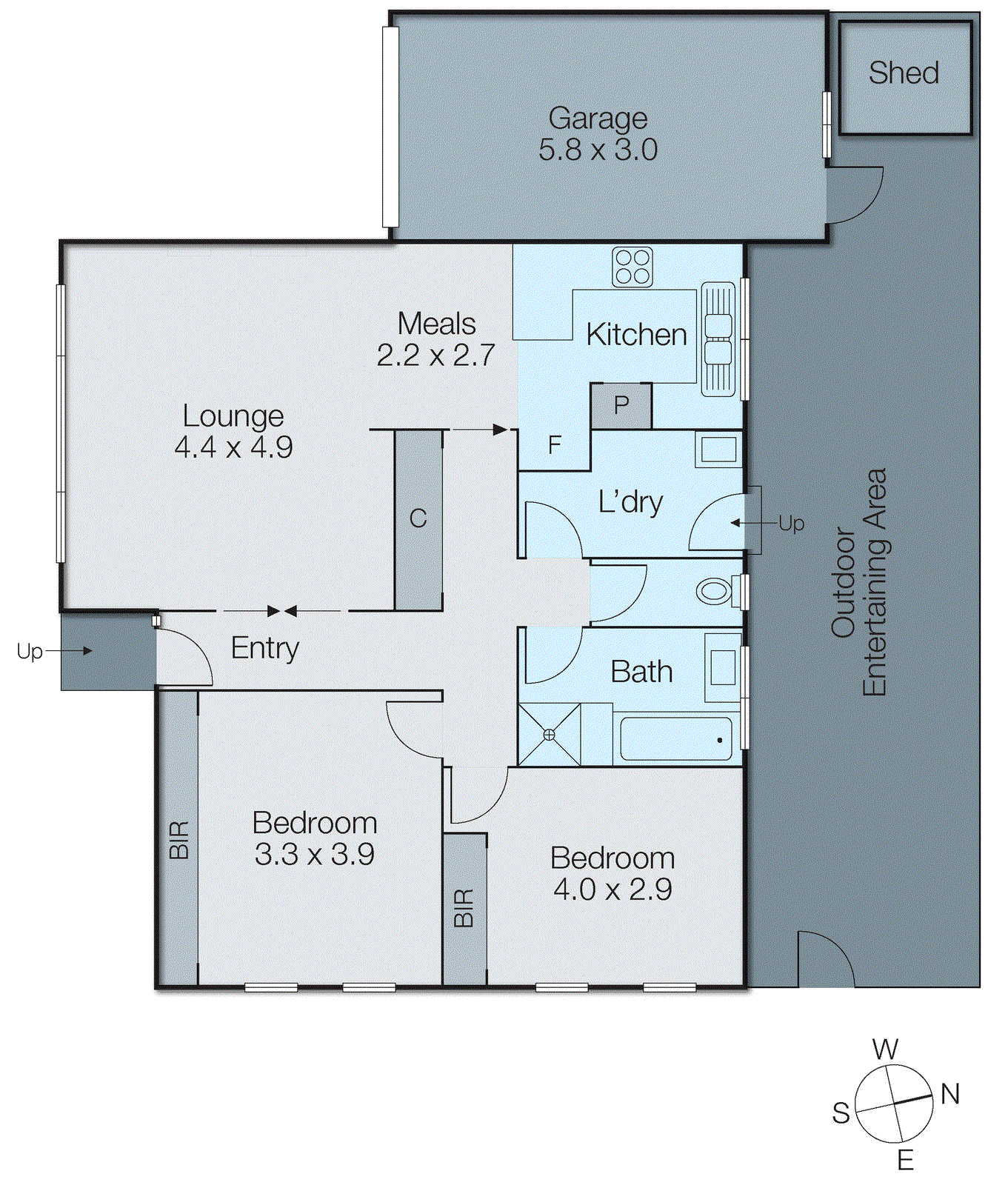 1/3 Canterbury Street, Hughesdale VIC 3166 - Floorplan