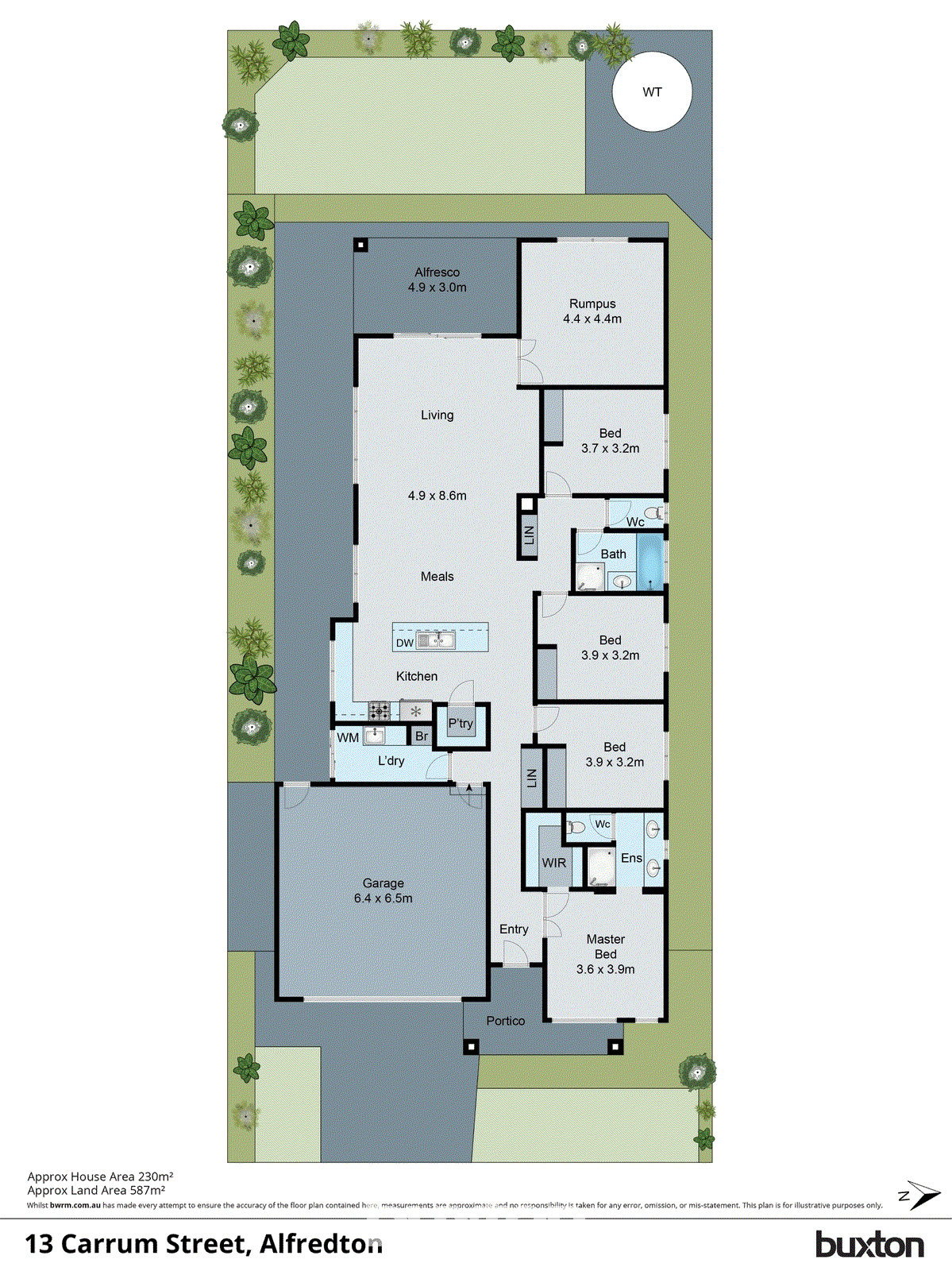13 Carrum Street, Alfredton VIC 3350 - Floorplan