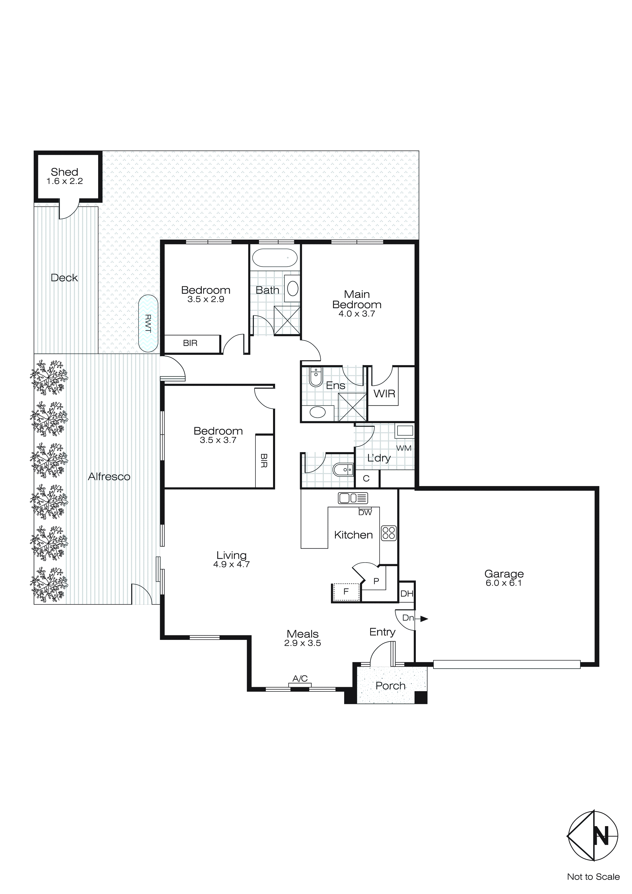 13 Coventry Street, Miners Rest VIC 3352 - Floorplan